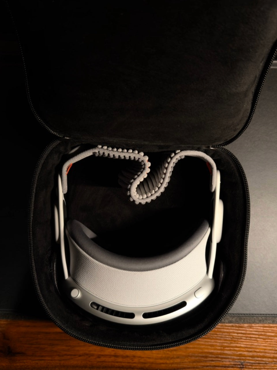 Apple Virtual Reality Headset Case by Capra Leather