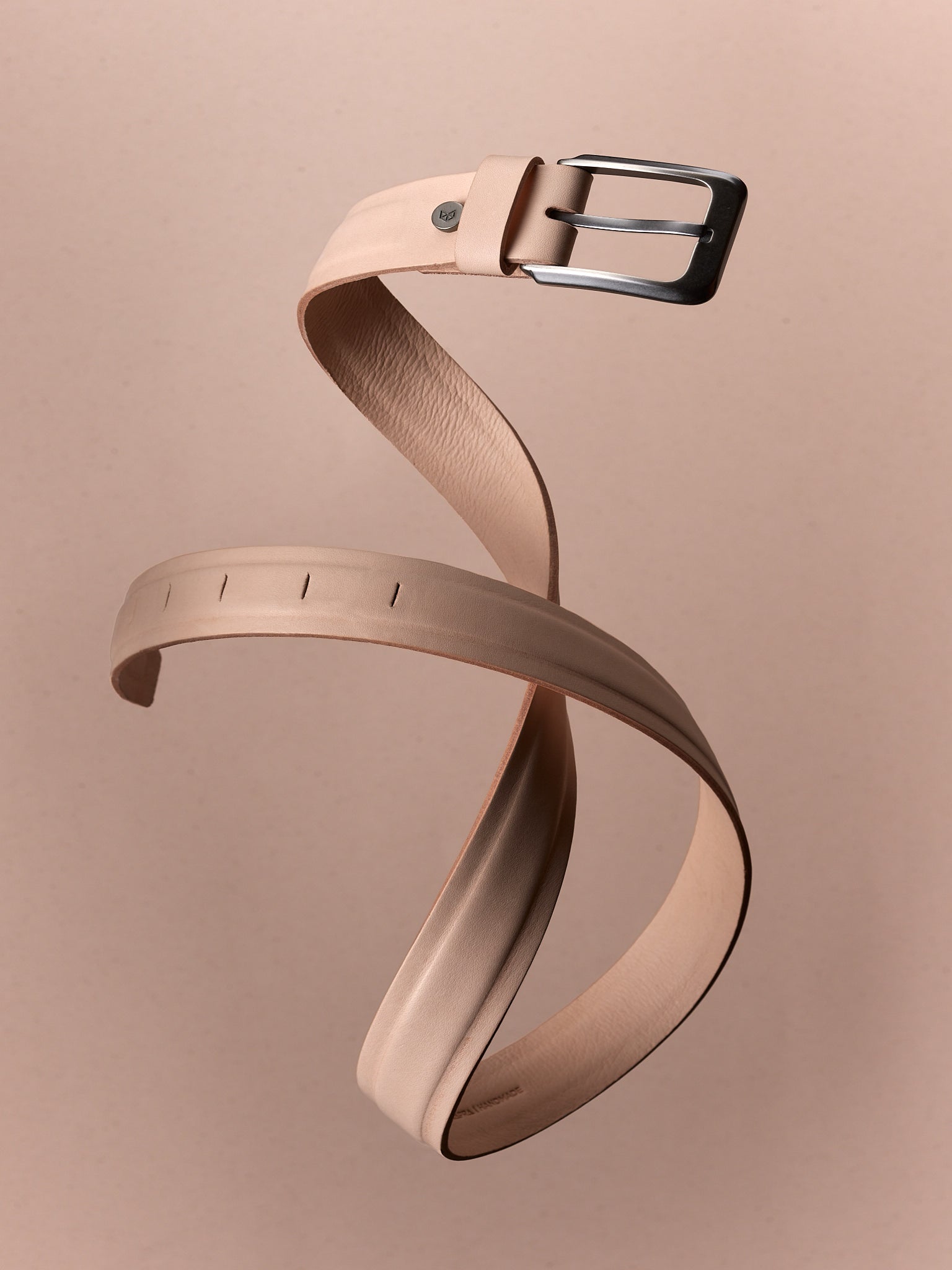 Inivisible Buckle Holes. Limited EditionCustom Belt by Capra Leather