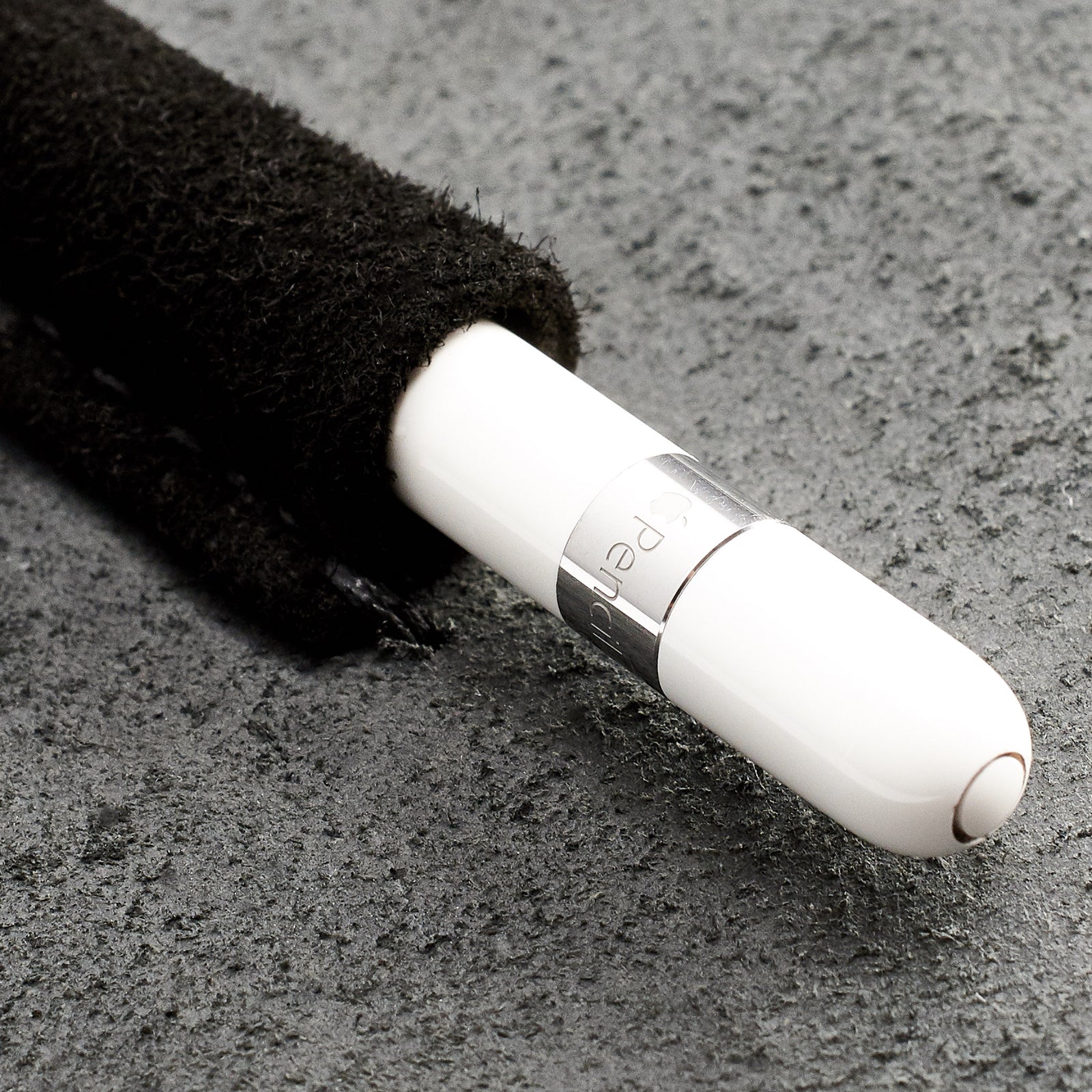 Apple Pencil Holder. iPad Sleeve. Leather Case Black for iPad by Capra Leather