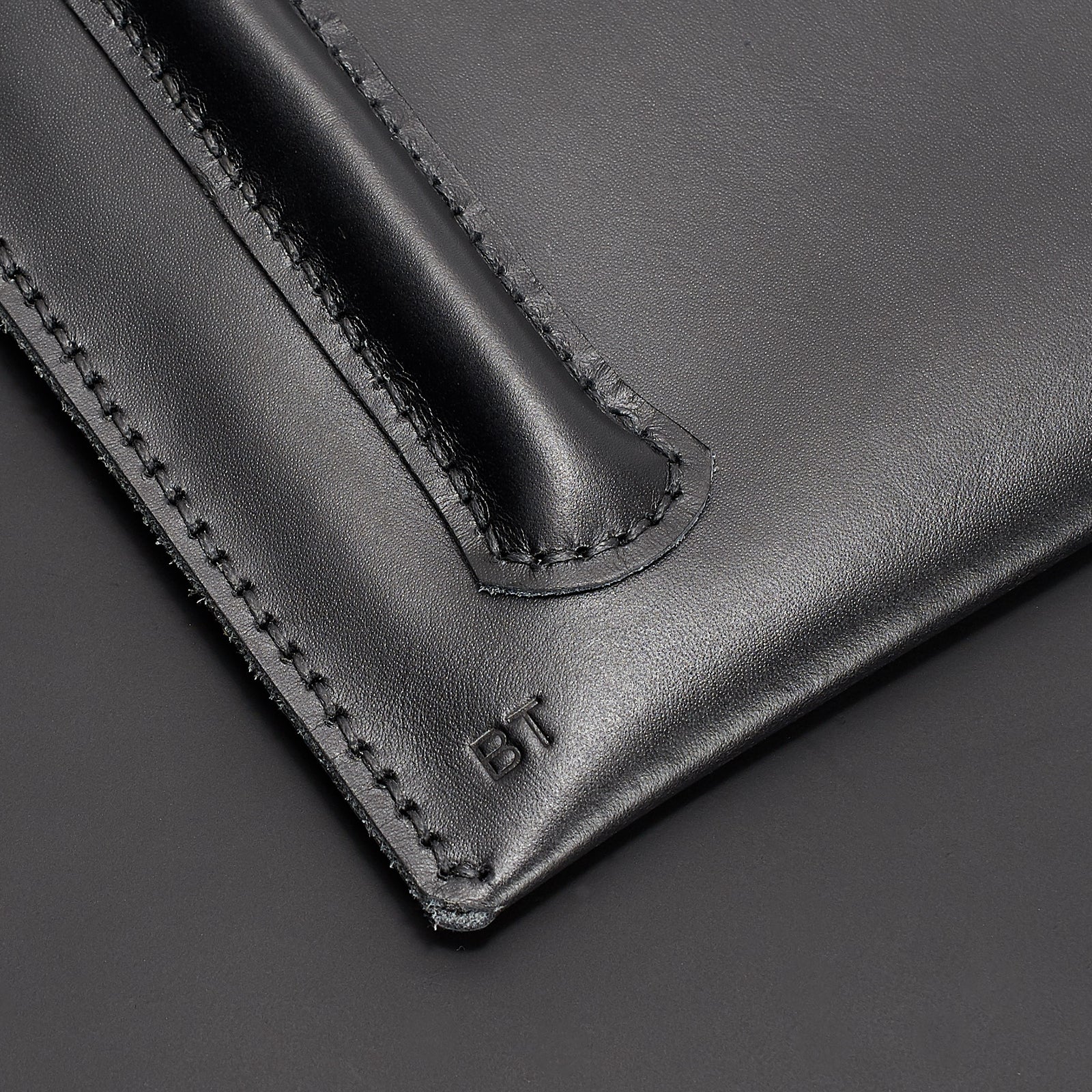 Custom engraving. Personalized iPad pro sleeve. Hand stitched Apple accessories for mens gifts