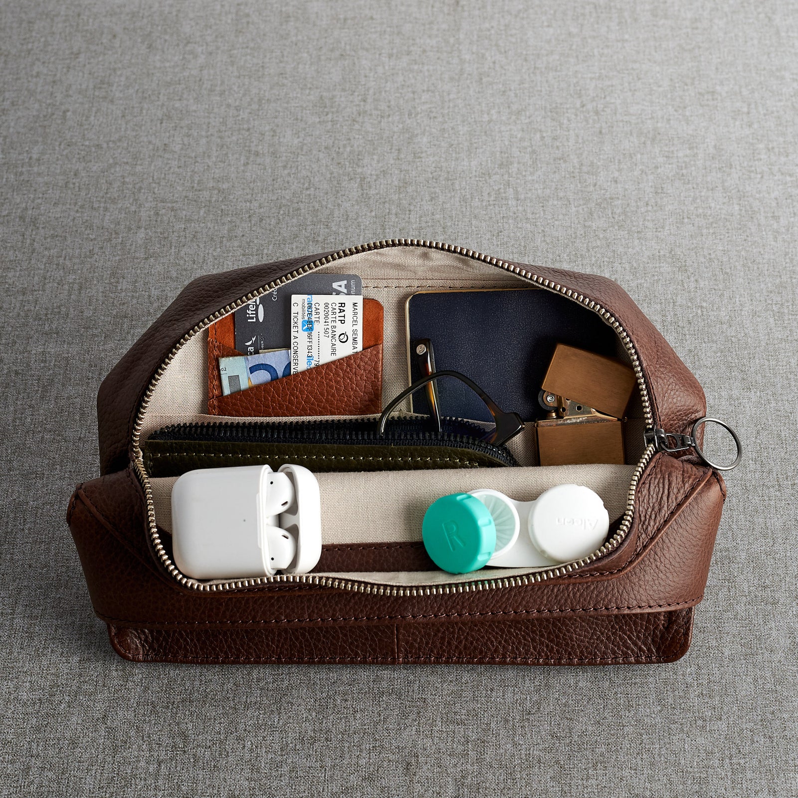 Linen Organization Interior. Leather Fanny Pack by Capra