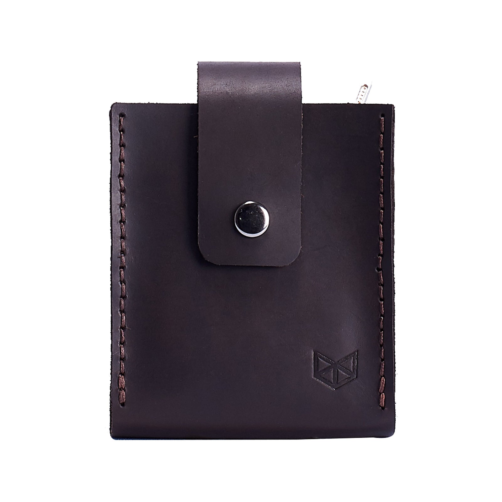 Dark brown Apple charger leather bag. Office supplies. Cable organizers. Macbook Pro charger leather bag for mens gifts