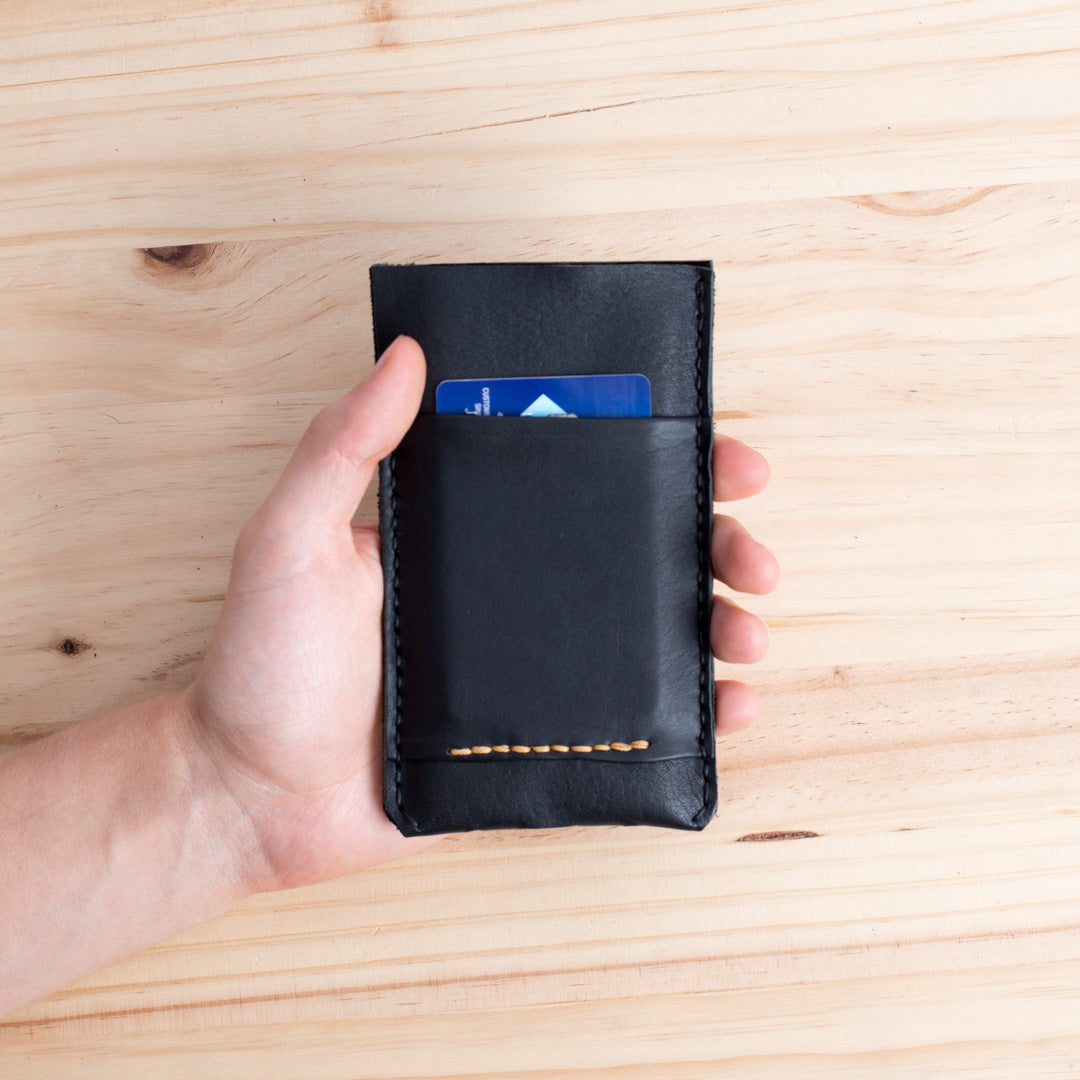 Handmade leather case for iPhone 8 Plus, iPhone x. Unique hand stitched case for Apple's phone. Mens gifts ideas