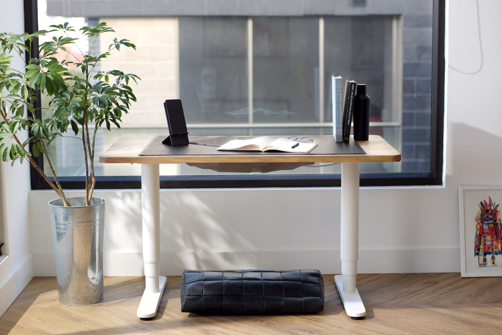 Black Desk Setup Bundle by Capra Leather