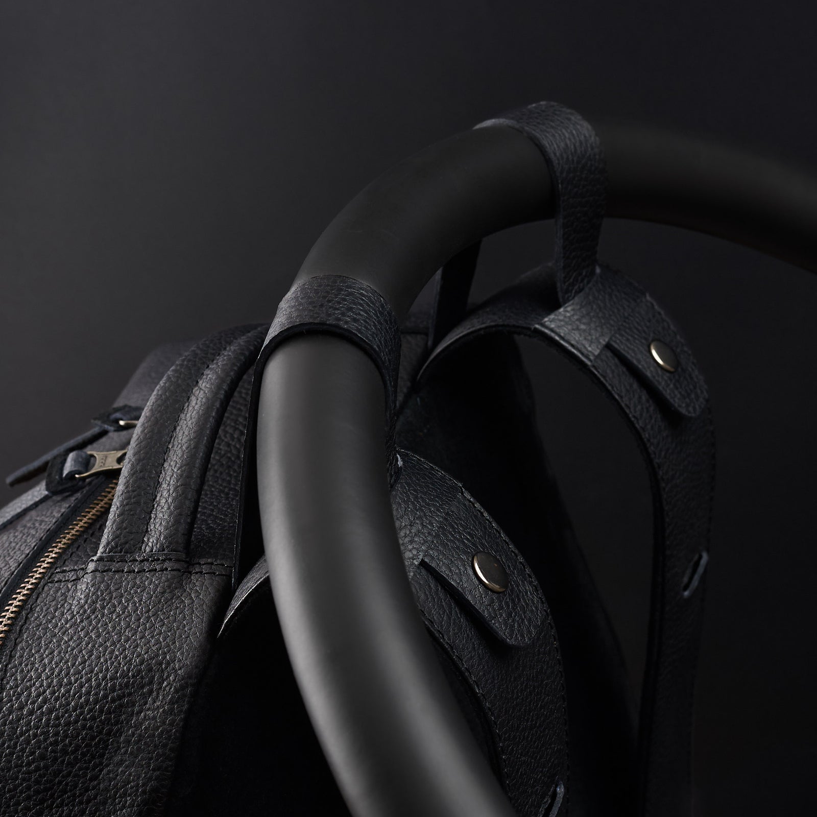 diaper bags for men black by capra leather