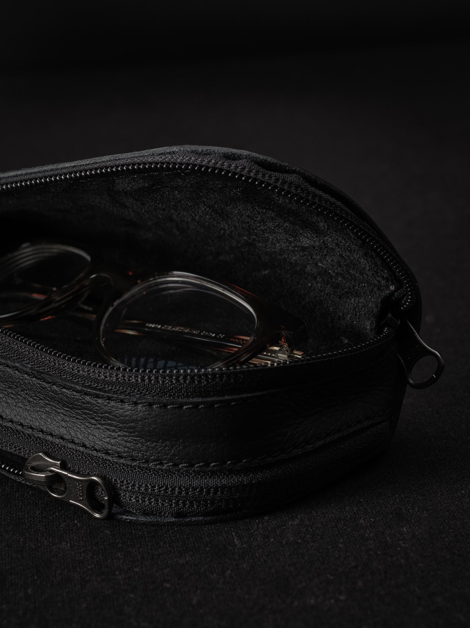 Double Glasses Case · Black