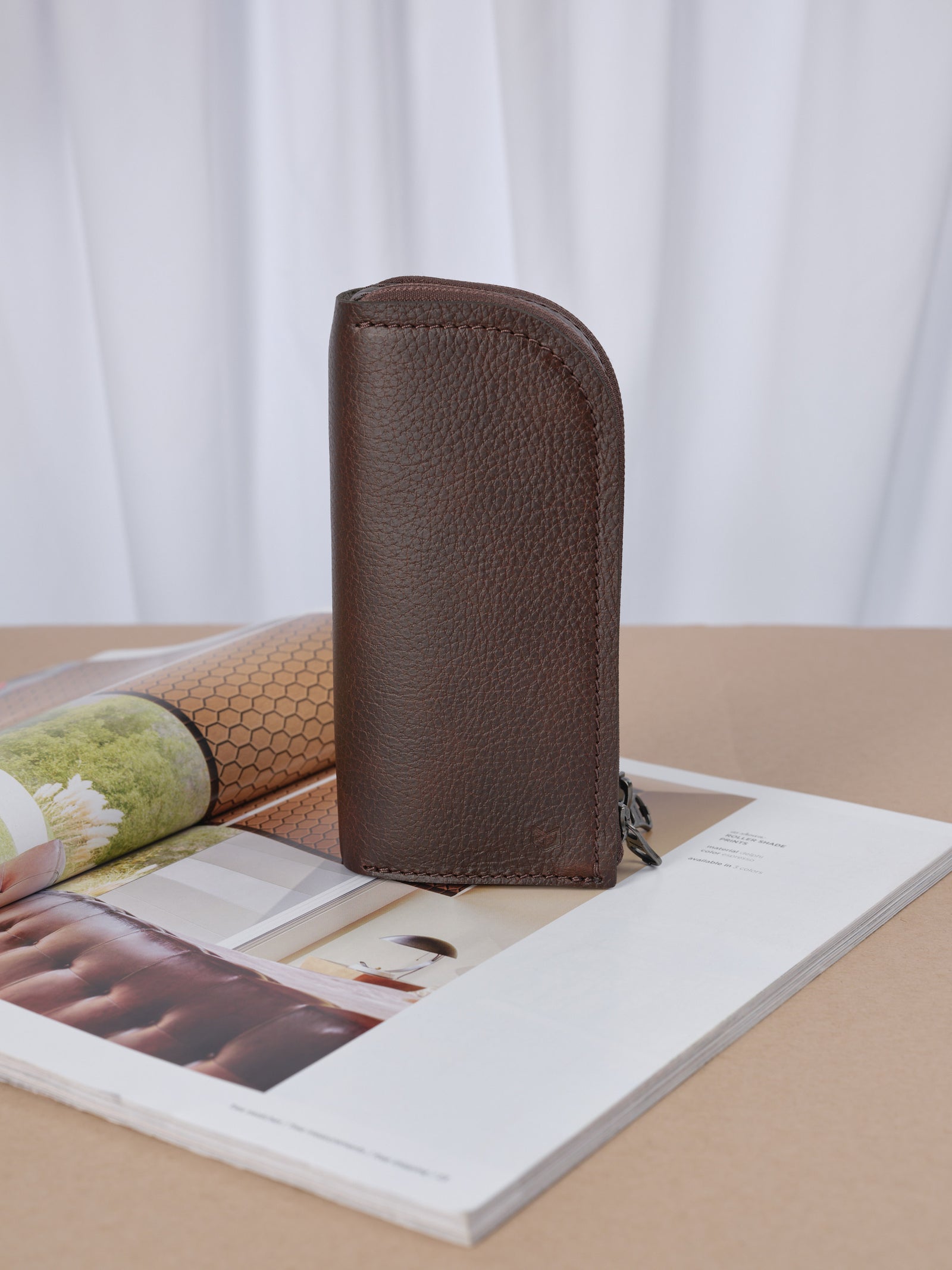 Louis Vuitton sunglasses case dark brown