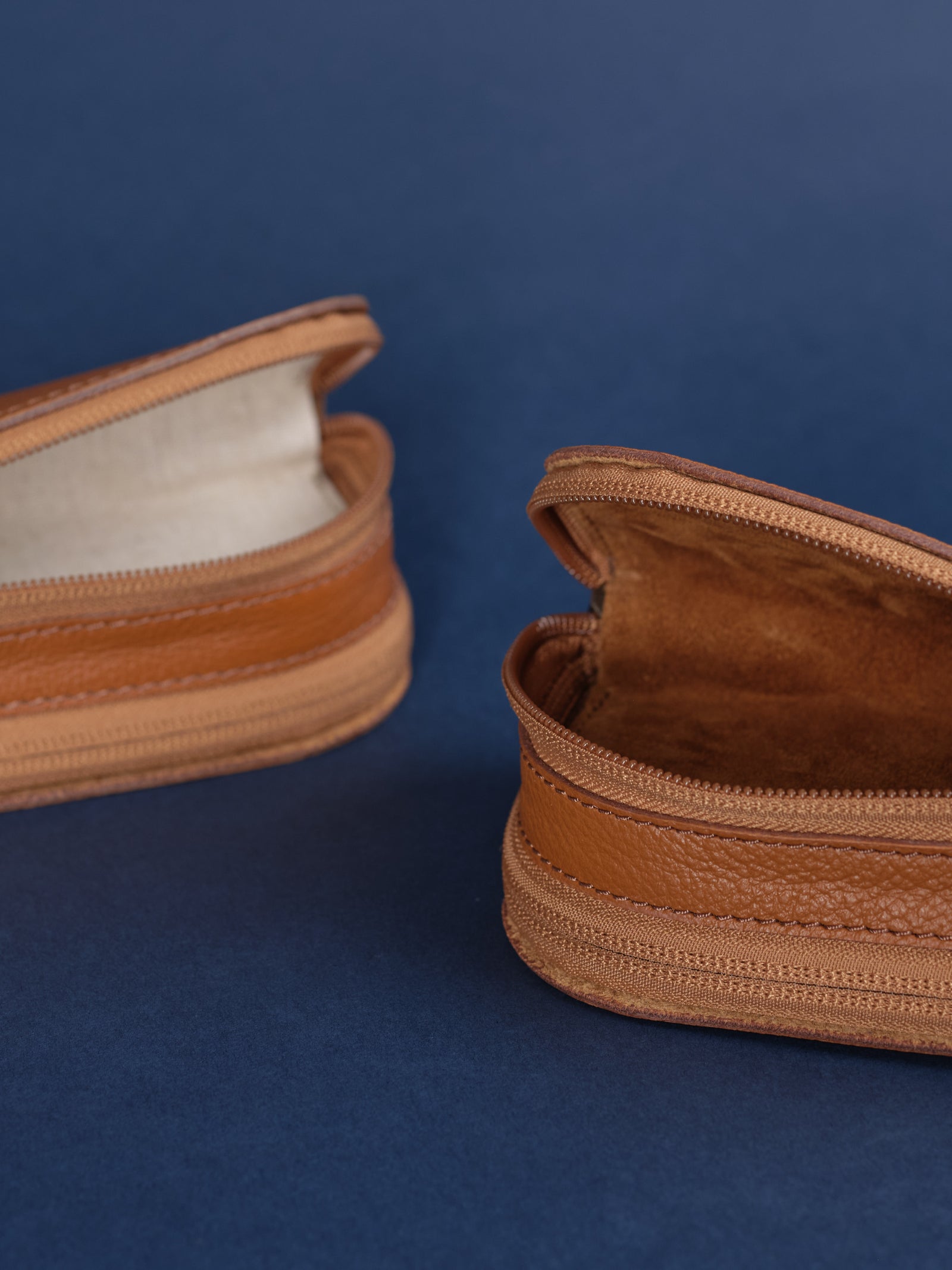 Double Glasses Case · Tan