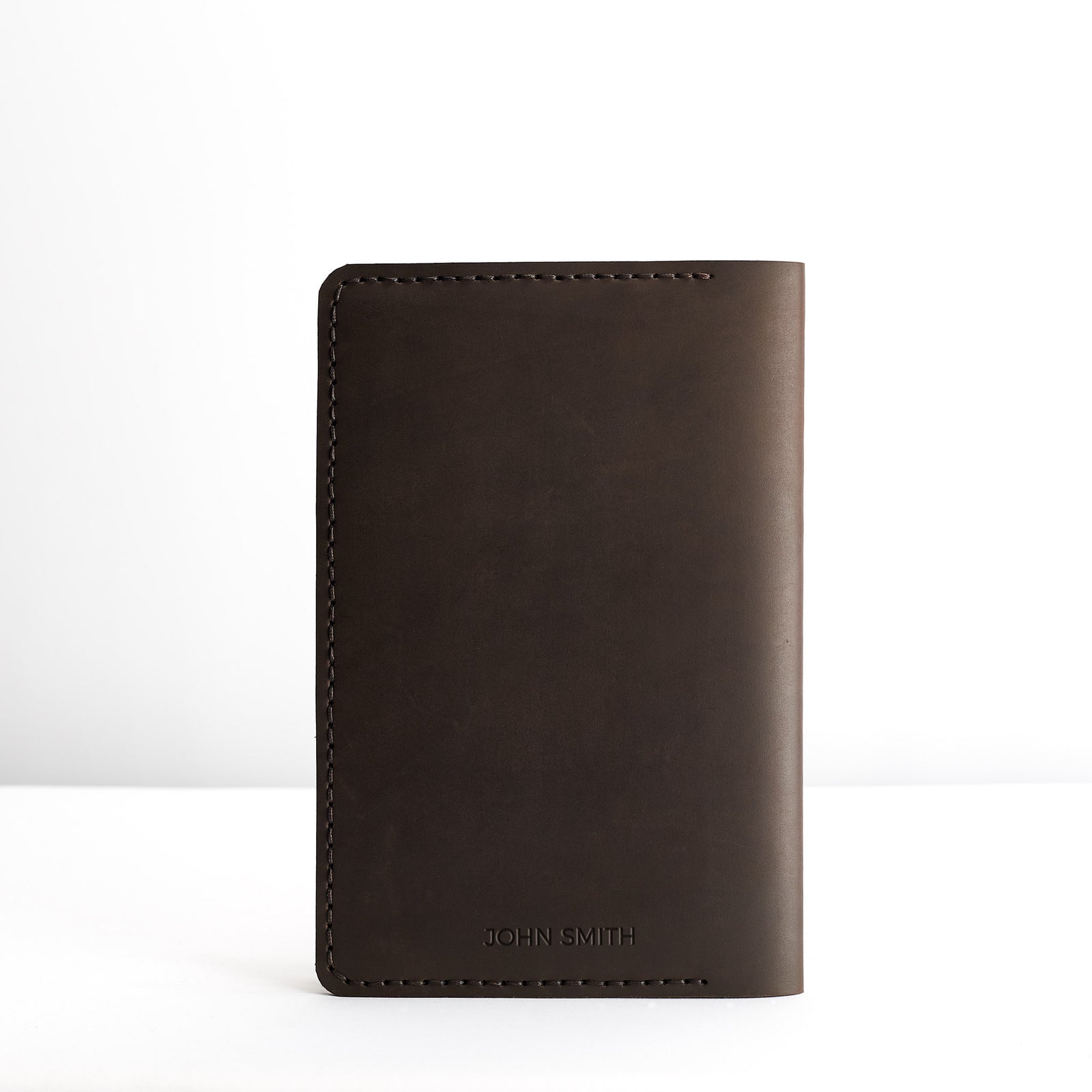 Personalized engraving. Entirely hand stitched Moleskine Large and Pocket leather cover. Traveler's journal case. Customize your notebook with our handmade case.