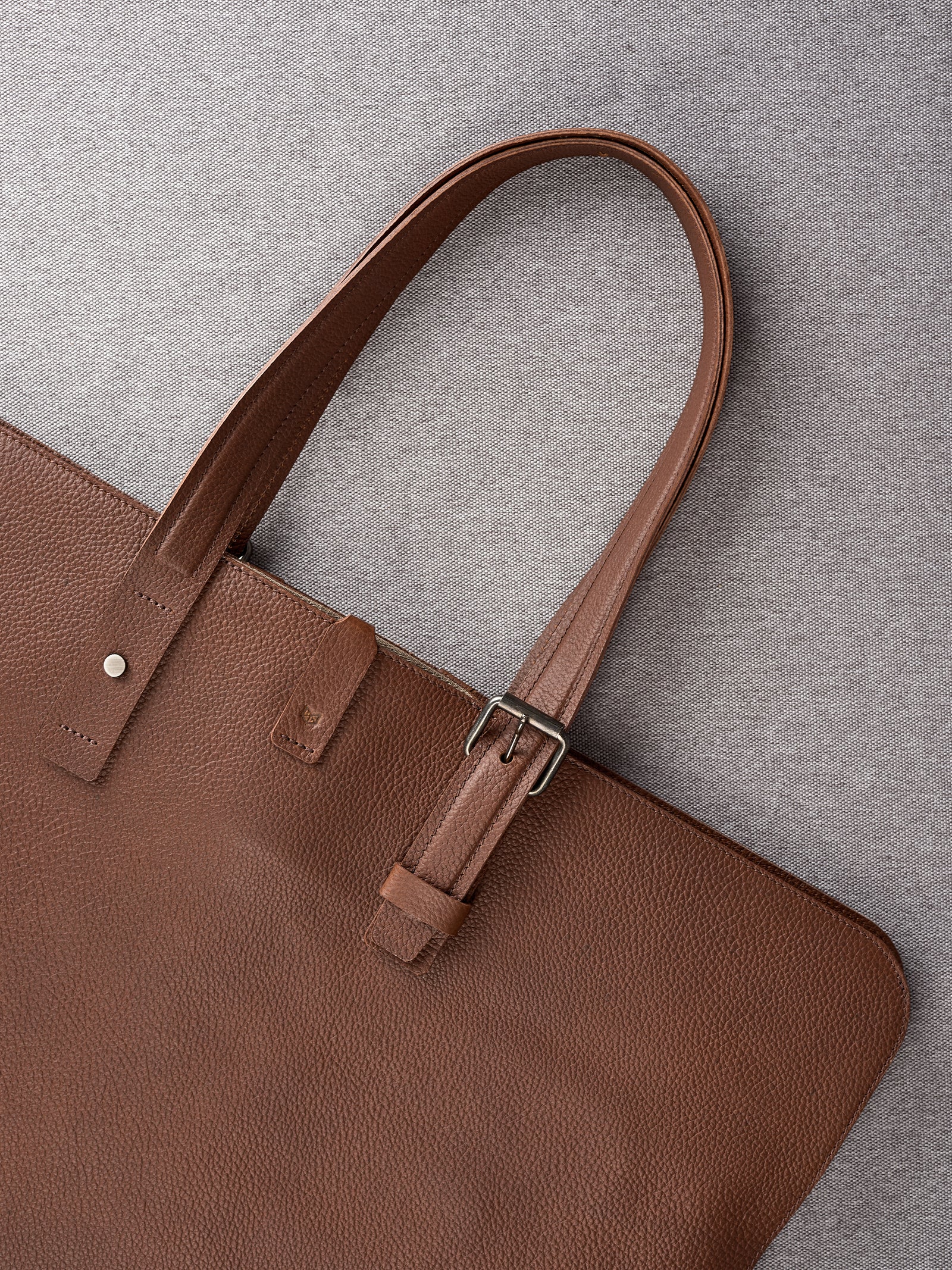 Suit Carry On Bag Brown by Capra Leather