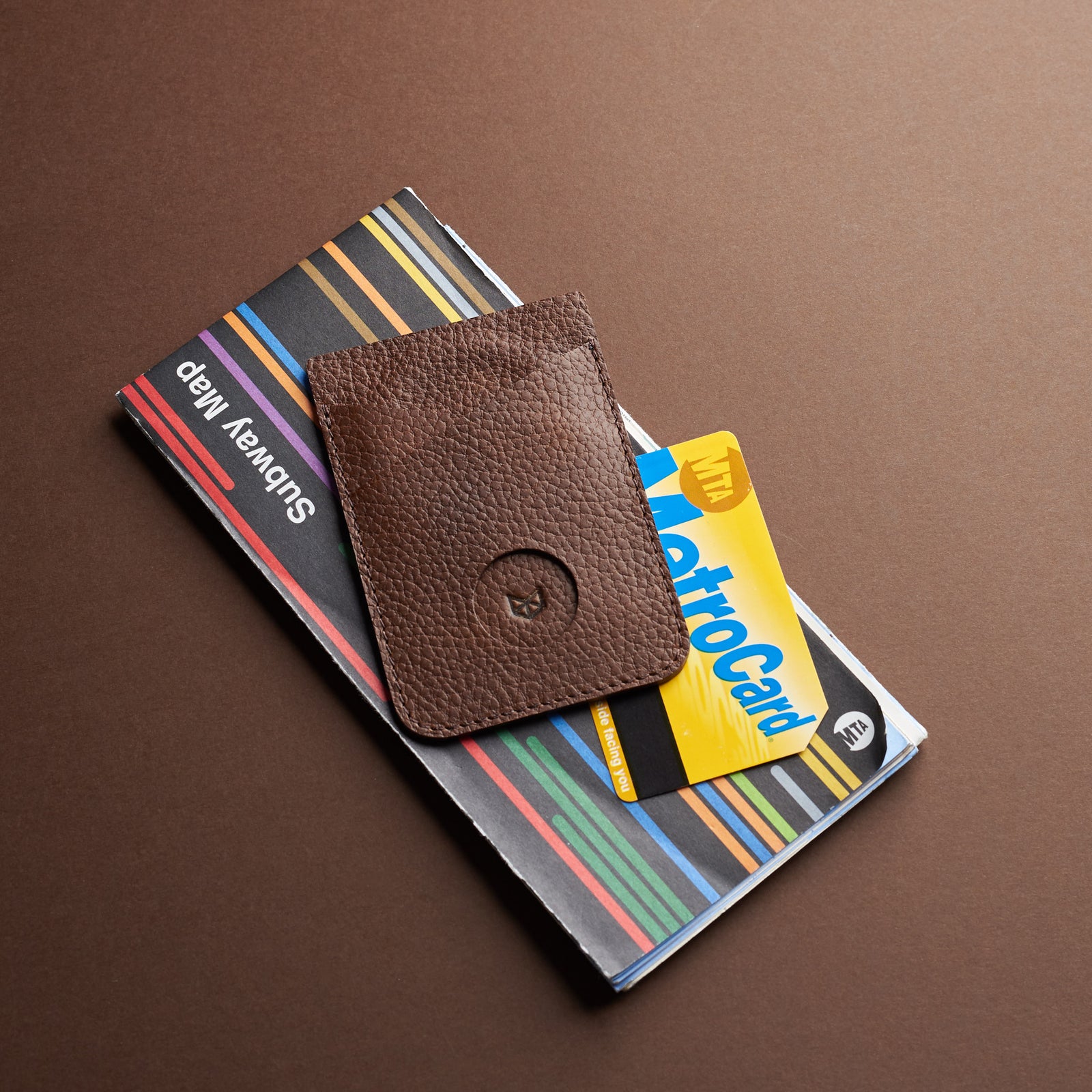 Style empty. Small Gear Travel Pouch 2 Brown by Capra Leather