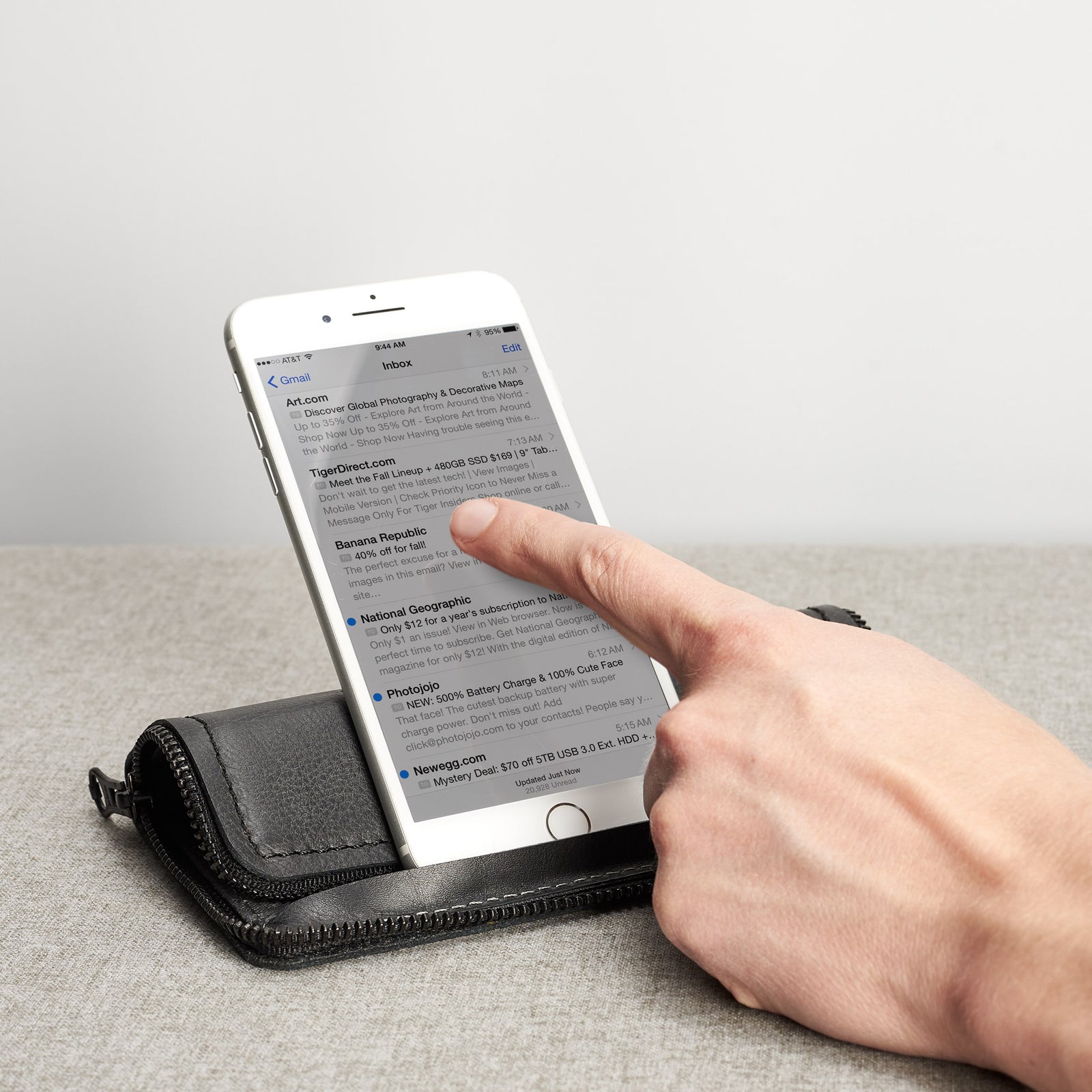 Standing feature. Black leather case wallet stand for mens gifts. iPhone x, iPhone 10, iPhone 8 plus leather stand sleeve