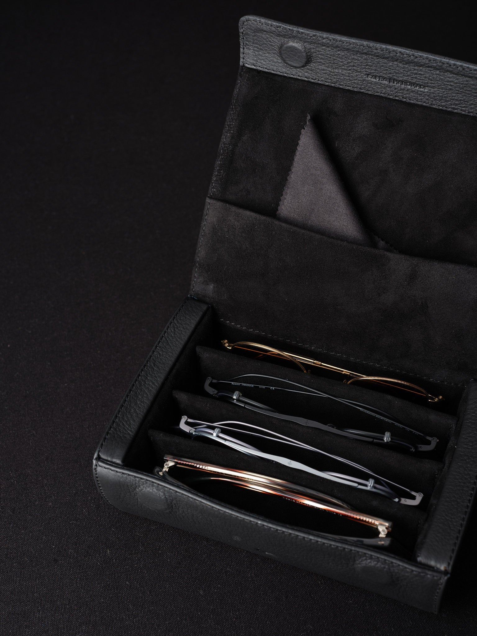 Jimmy Choo glasses case black