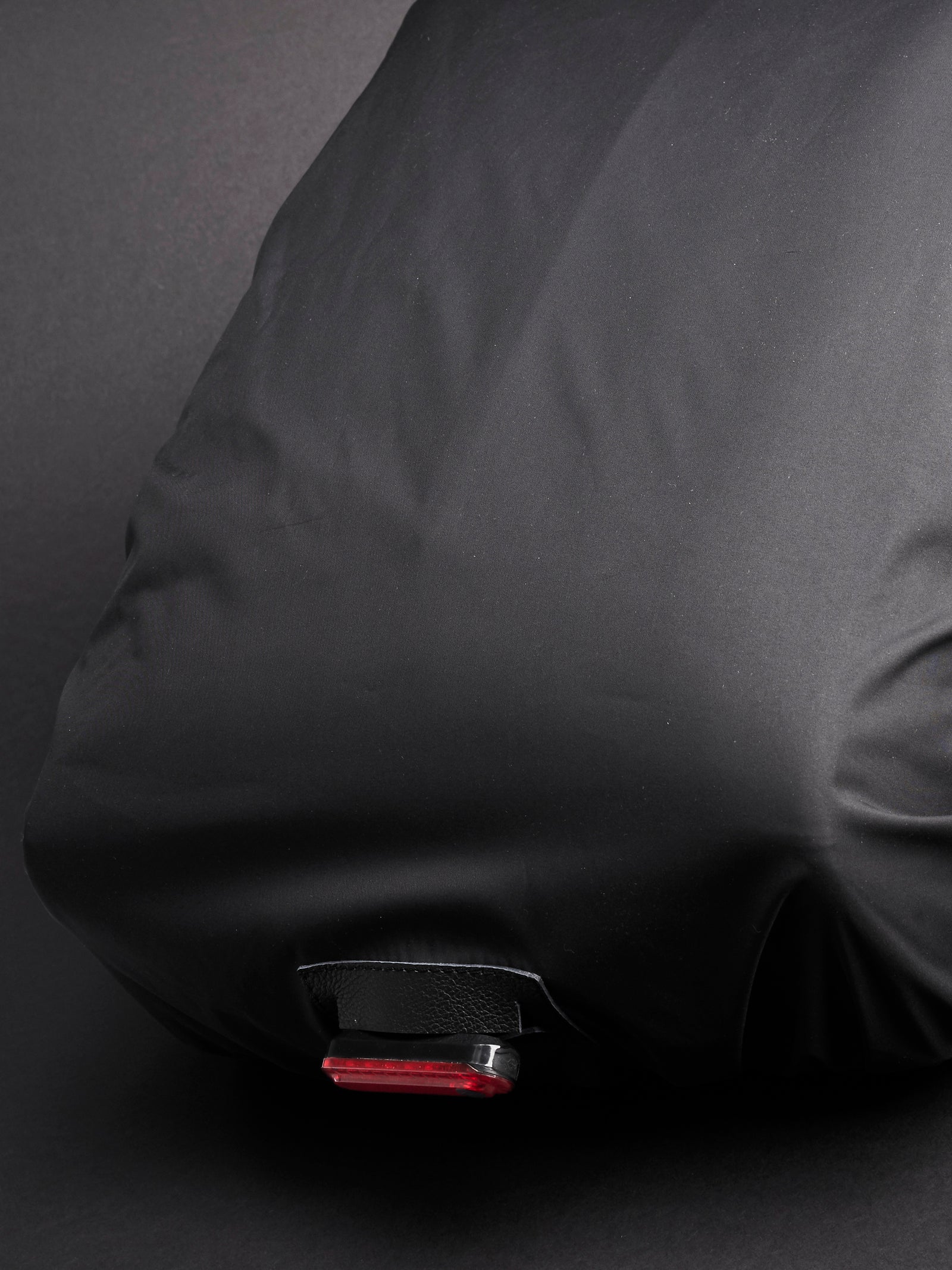 backpack rain cover black by capra leather