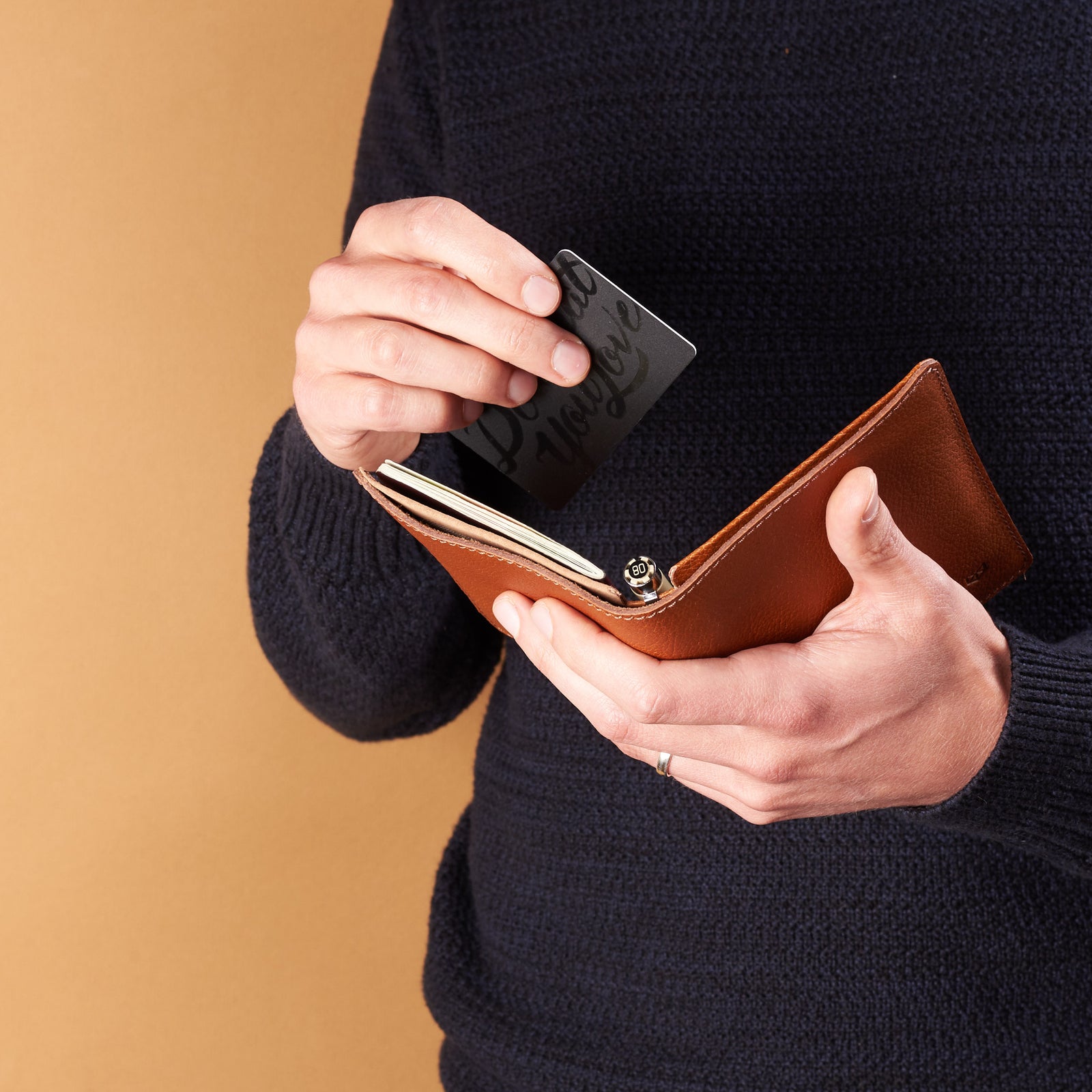 Document organizer. Pocket Passport Holder Travel Wallet Tan by Capra Leather
