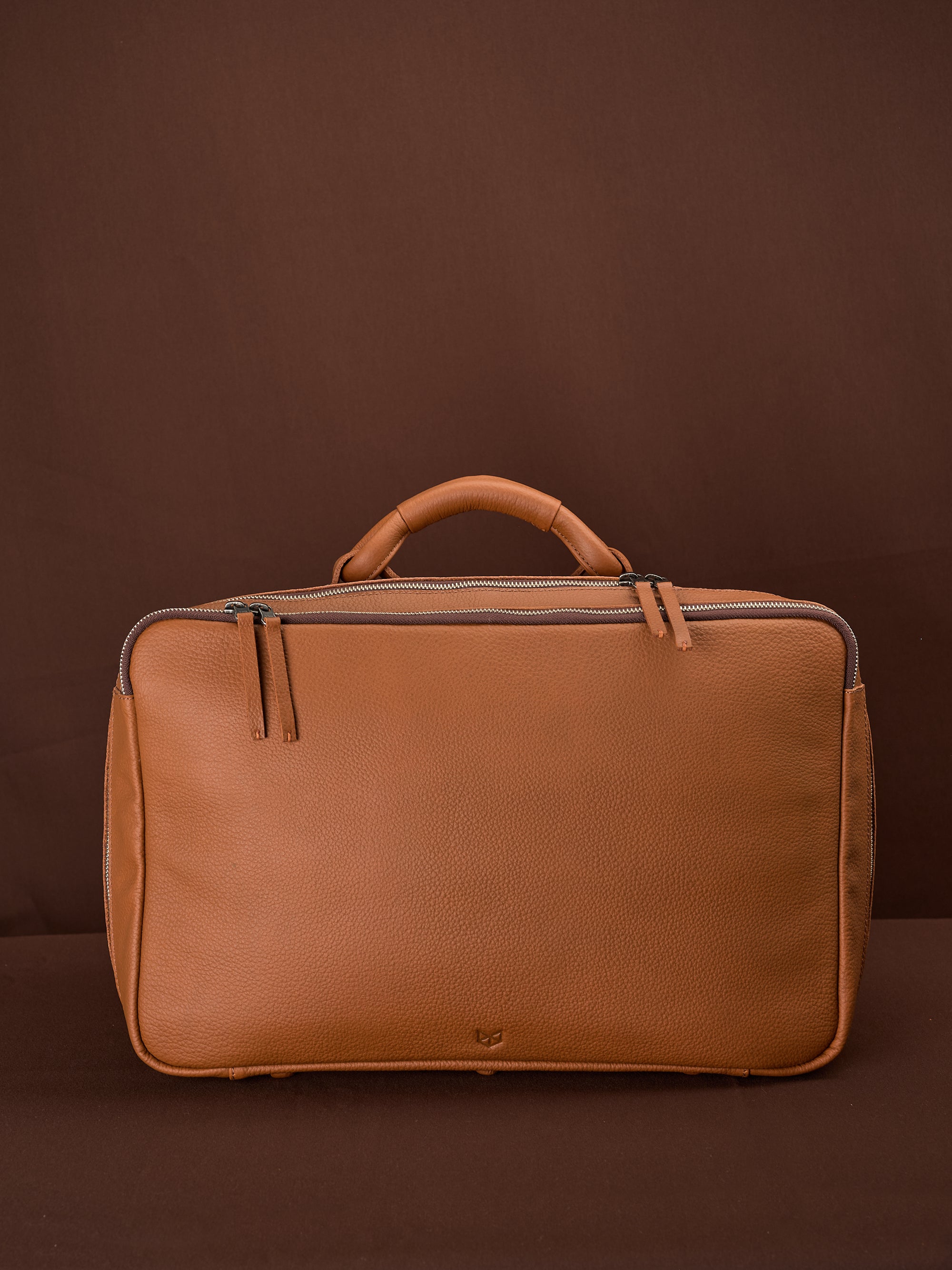 Weekend Bag Tan by Capra Leather
