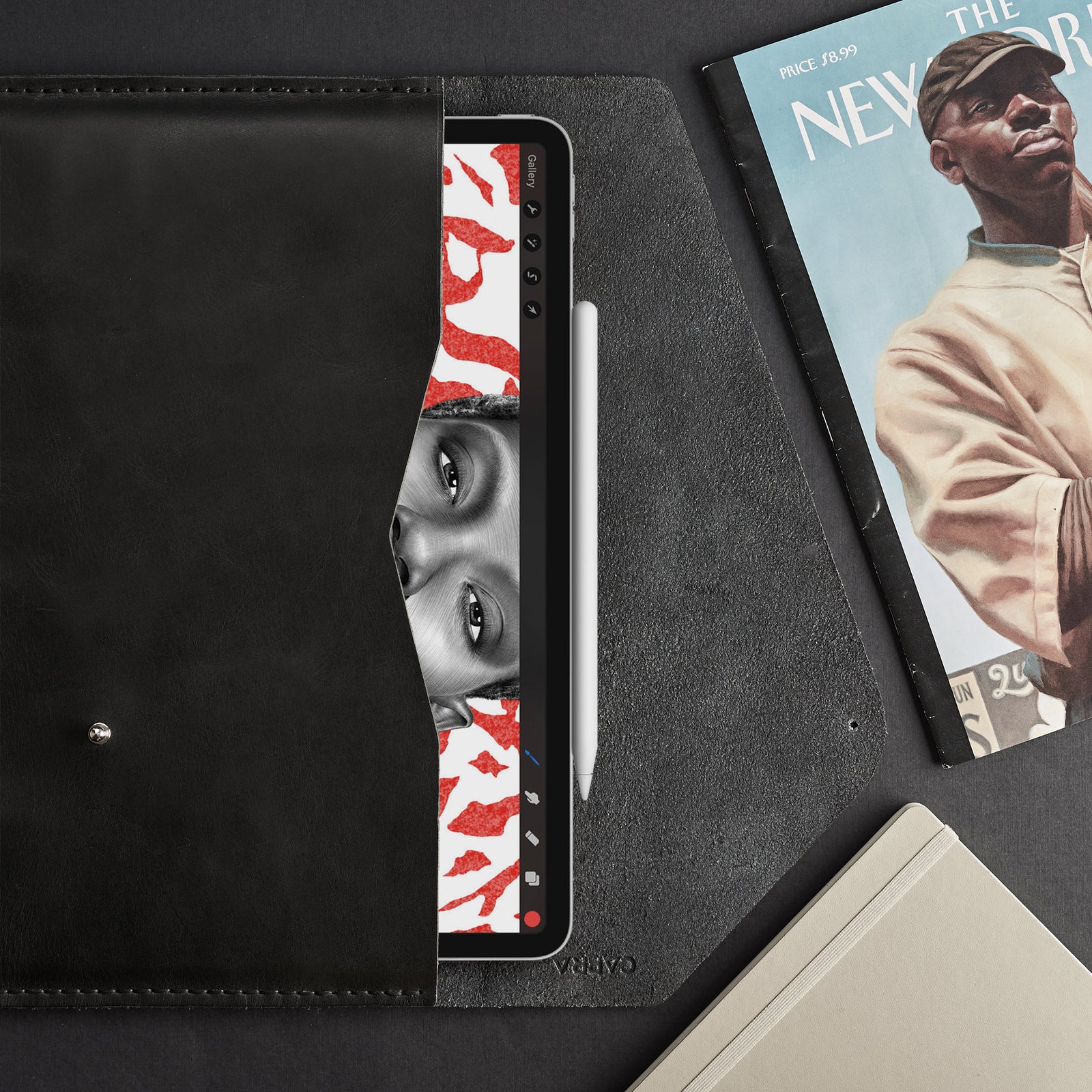 Slant iPad Case · Black