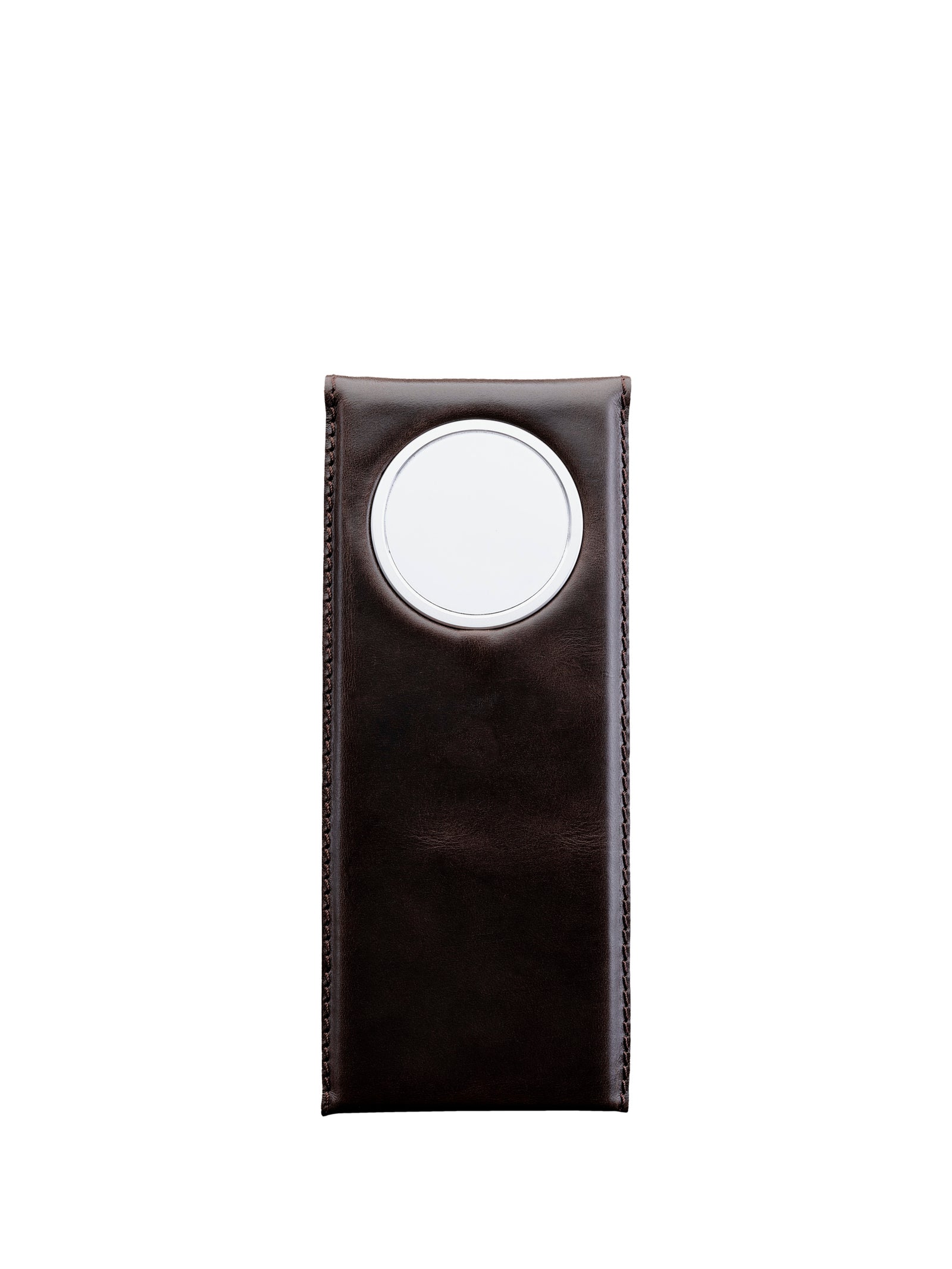 Cover. MagSafe iPhone Holder Stand Brown by Capra Leather