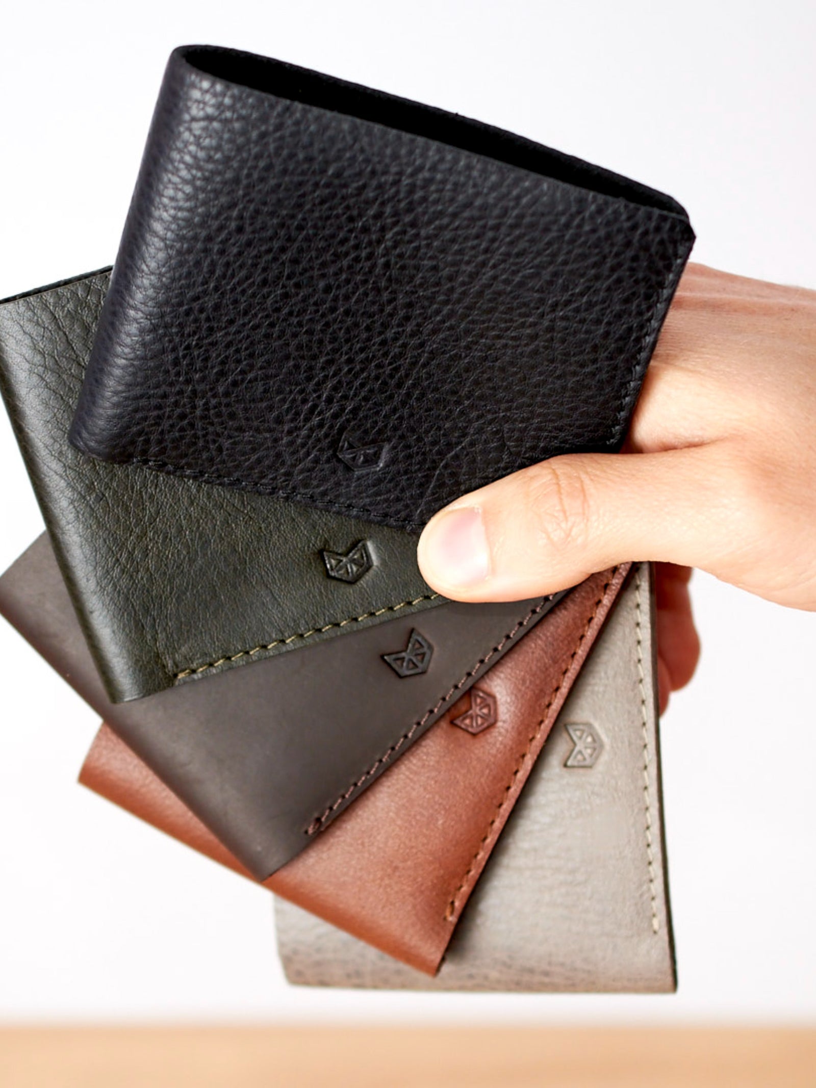 Handmade Card Holder Wallet Marron by Capra Leather