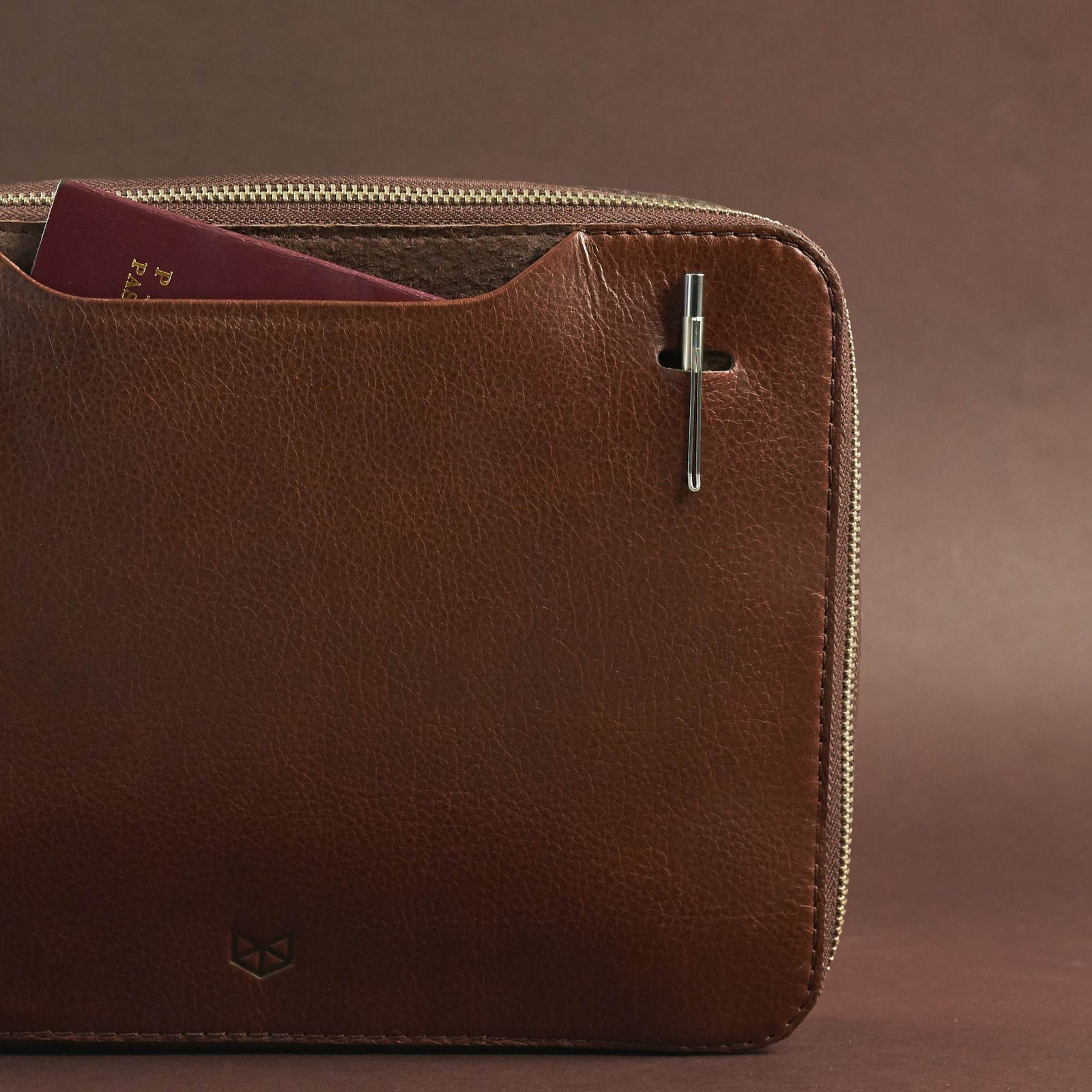 Gear Bag, Small Gear Pouch Expandable by Capra Leather