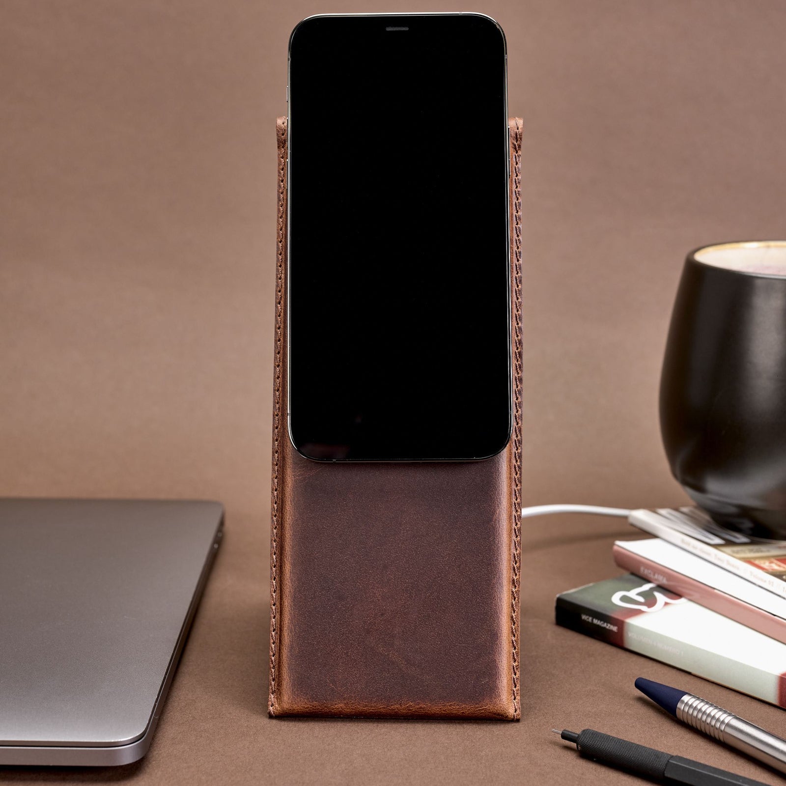 MagSafe iPhone Holder by Capra Leather