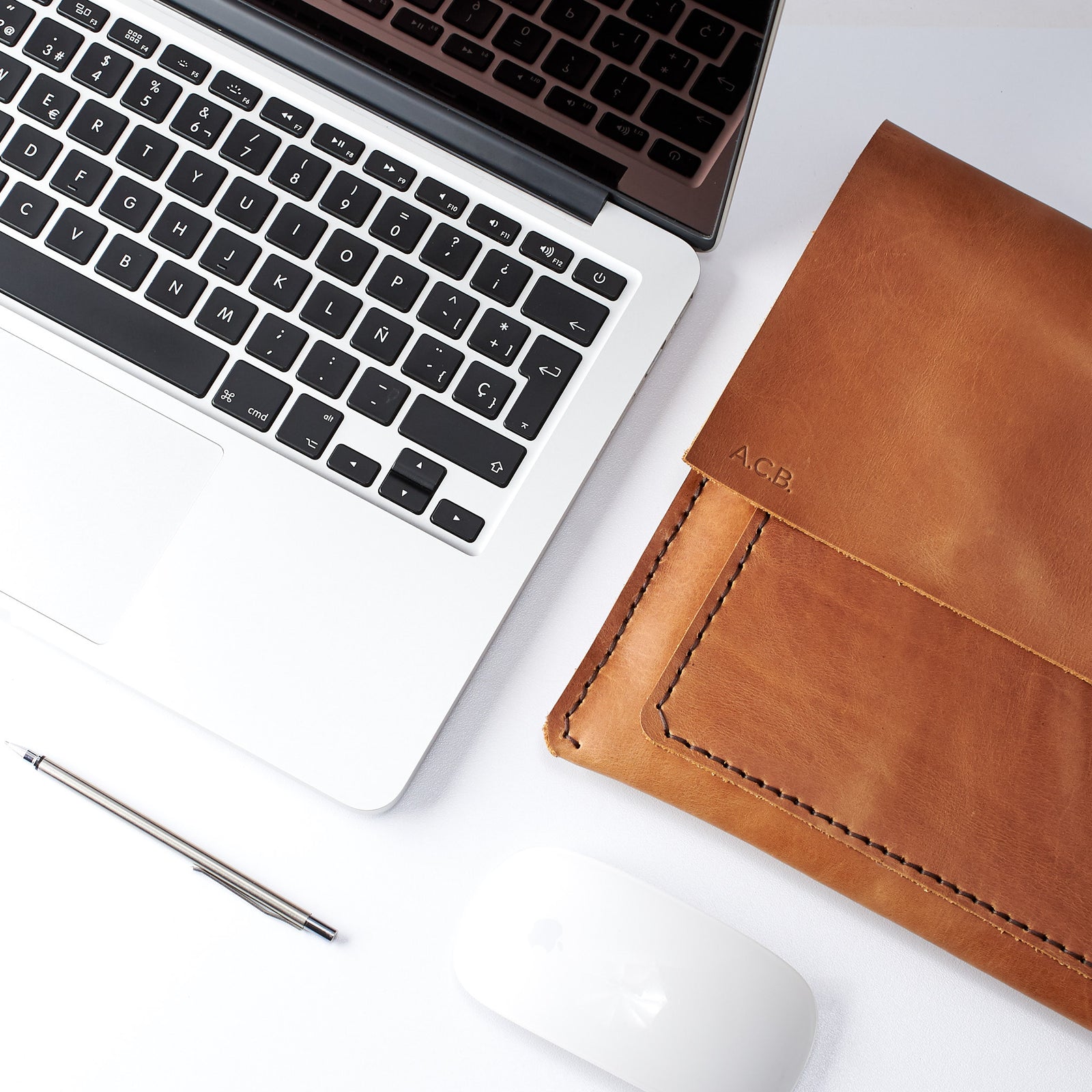 Handmade MacBook Pro Sleeves & Cases by Capra Leather