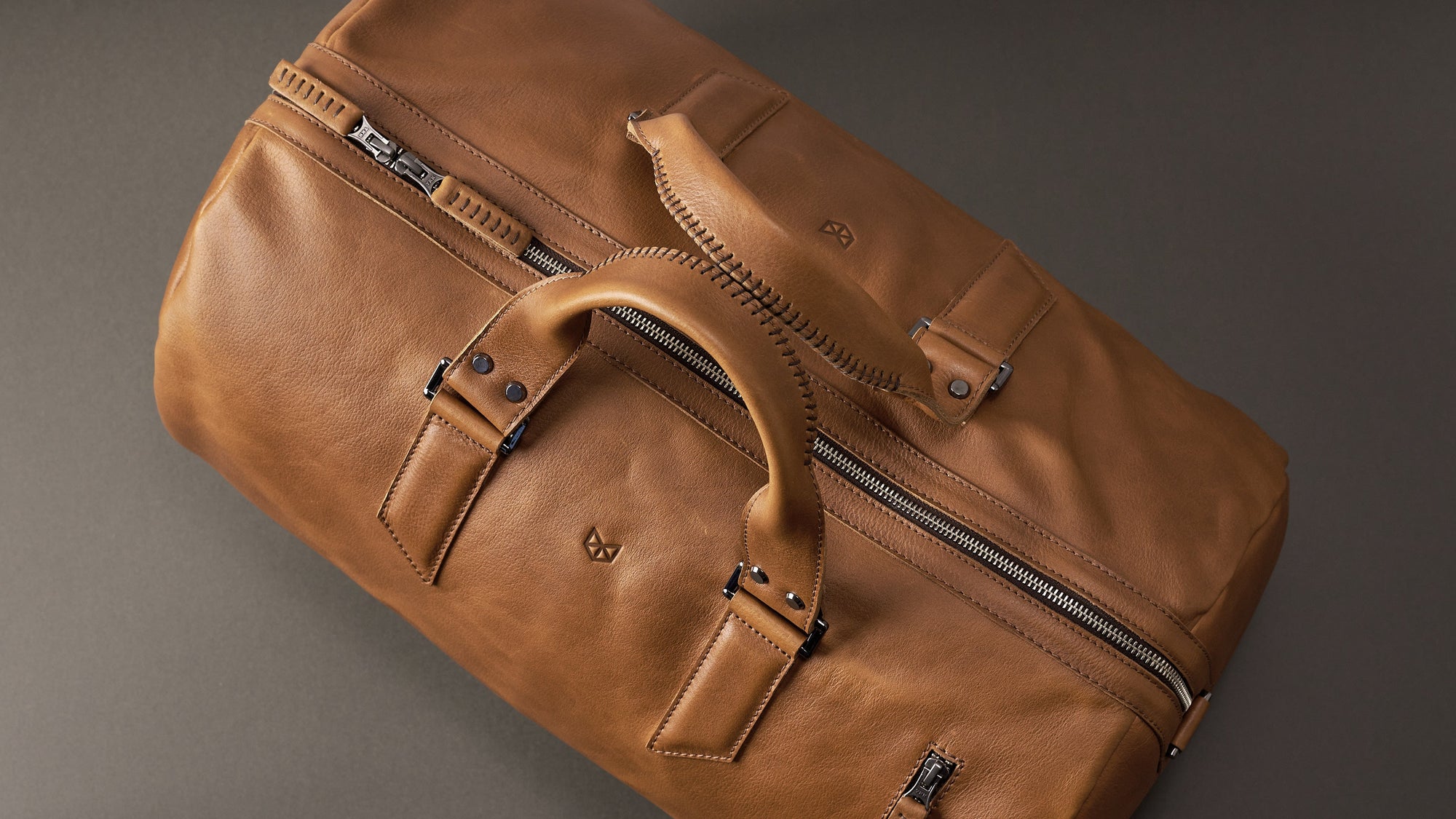 Substantial Duffle Bag, Weekender by Capra Leather Substantial Duffle Bag, Weekender by Capra Leather