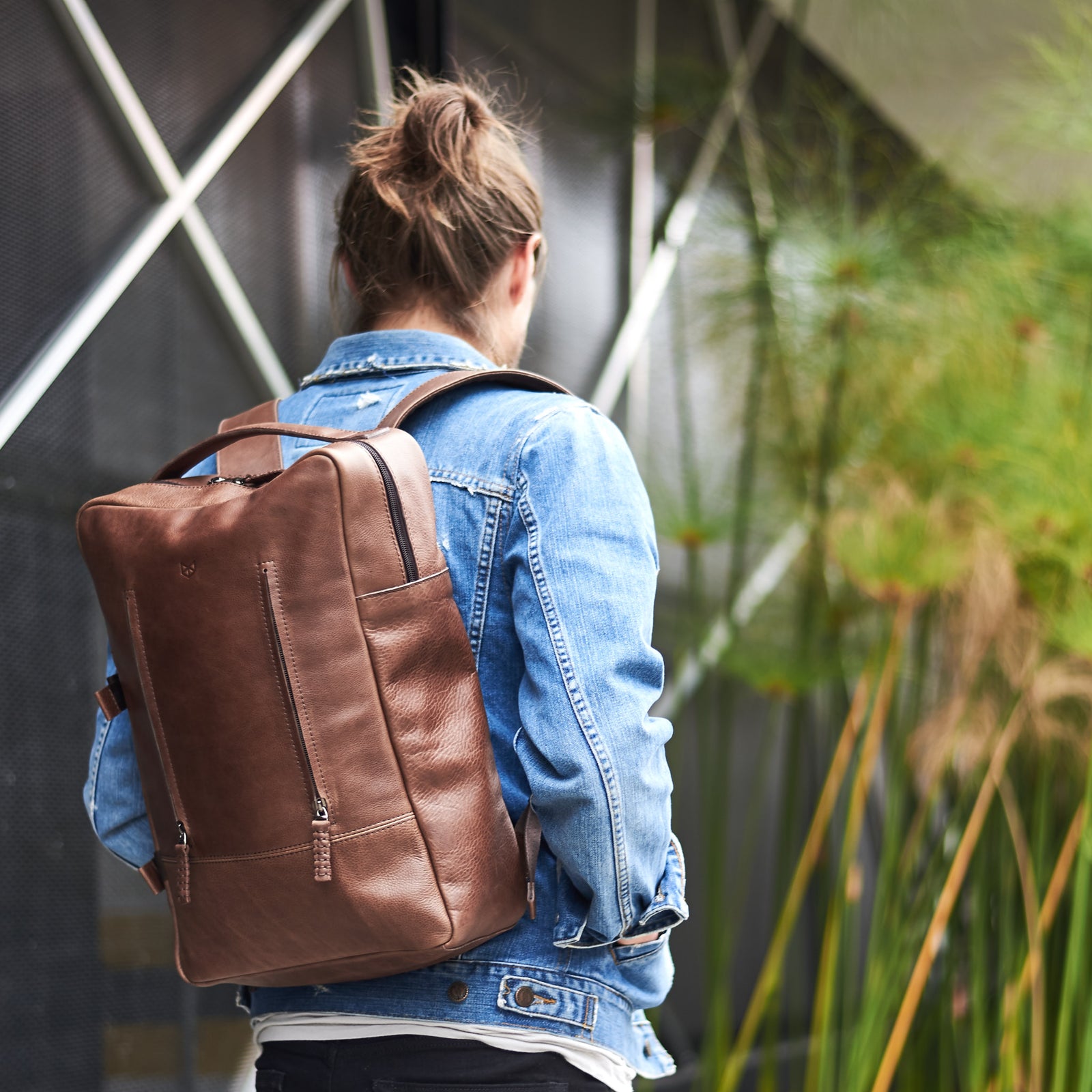 tamarao laptop backpack by capra leather