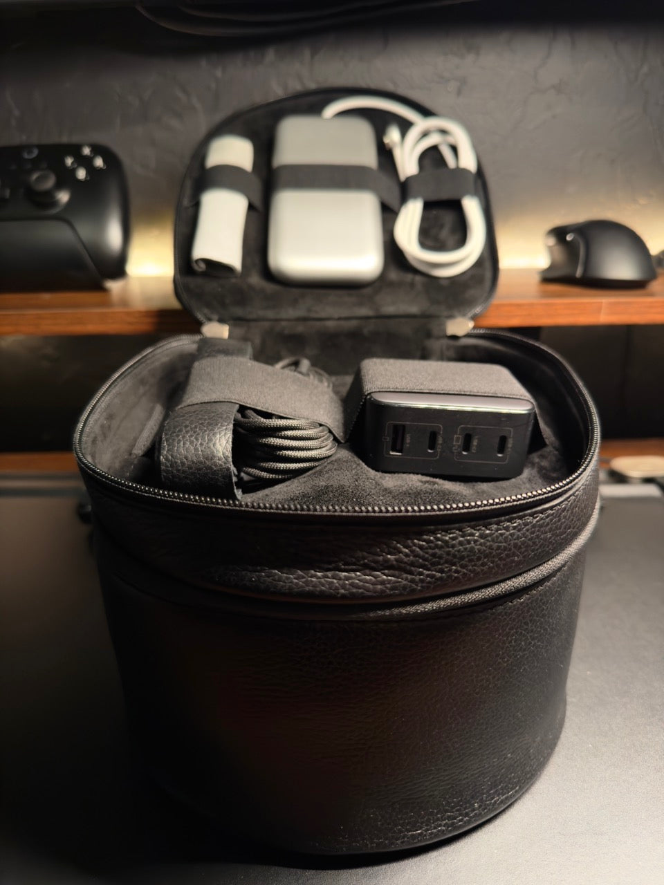 Mixed Reality Headset Case by Capra Leather