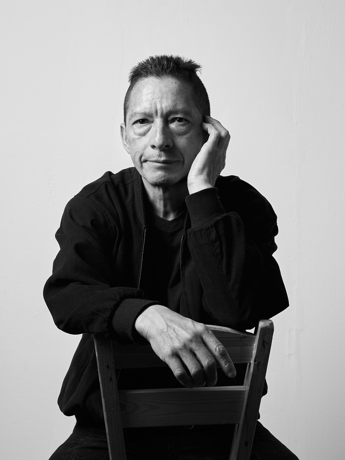 Portrait of Javier Carlosama, Artisan at Capra Leather in Bogotá