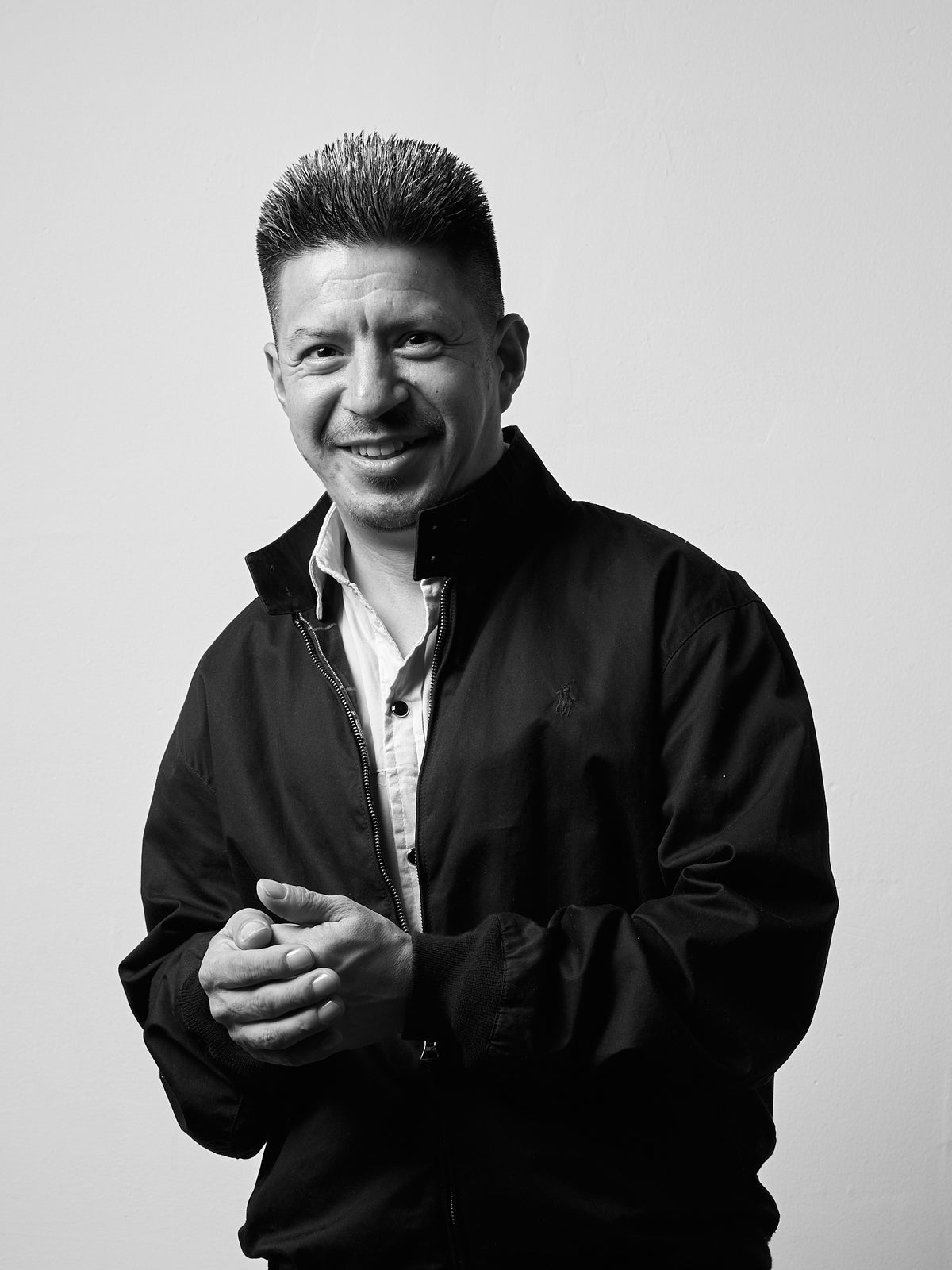 Portrait of Libardo Pasaje, Artisan at Capra Leather in Bogotá