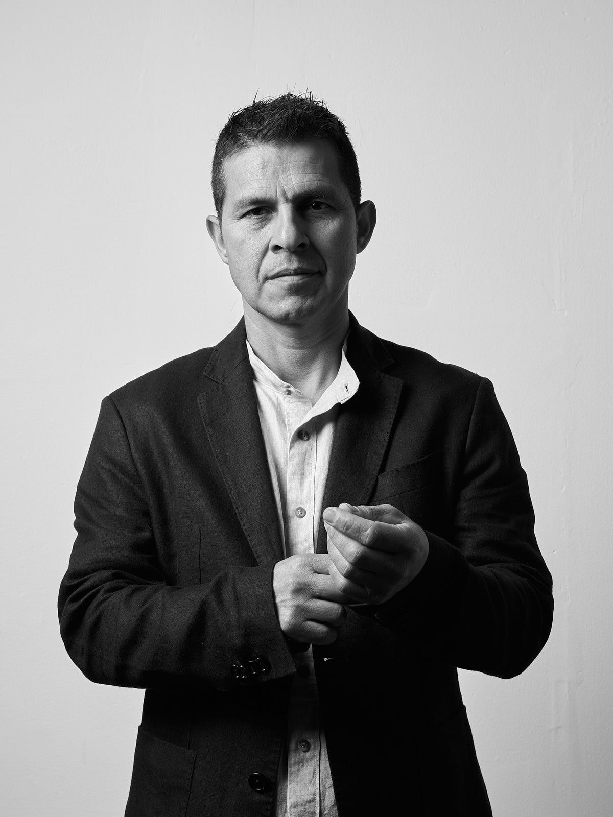 Portrait of Ramiro Bravo, Artisan at Capra Leather in Bogotá