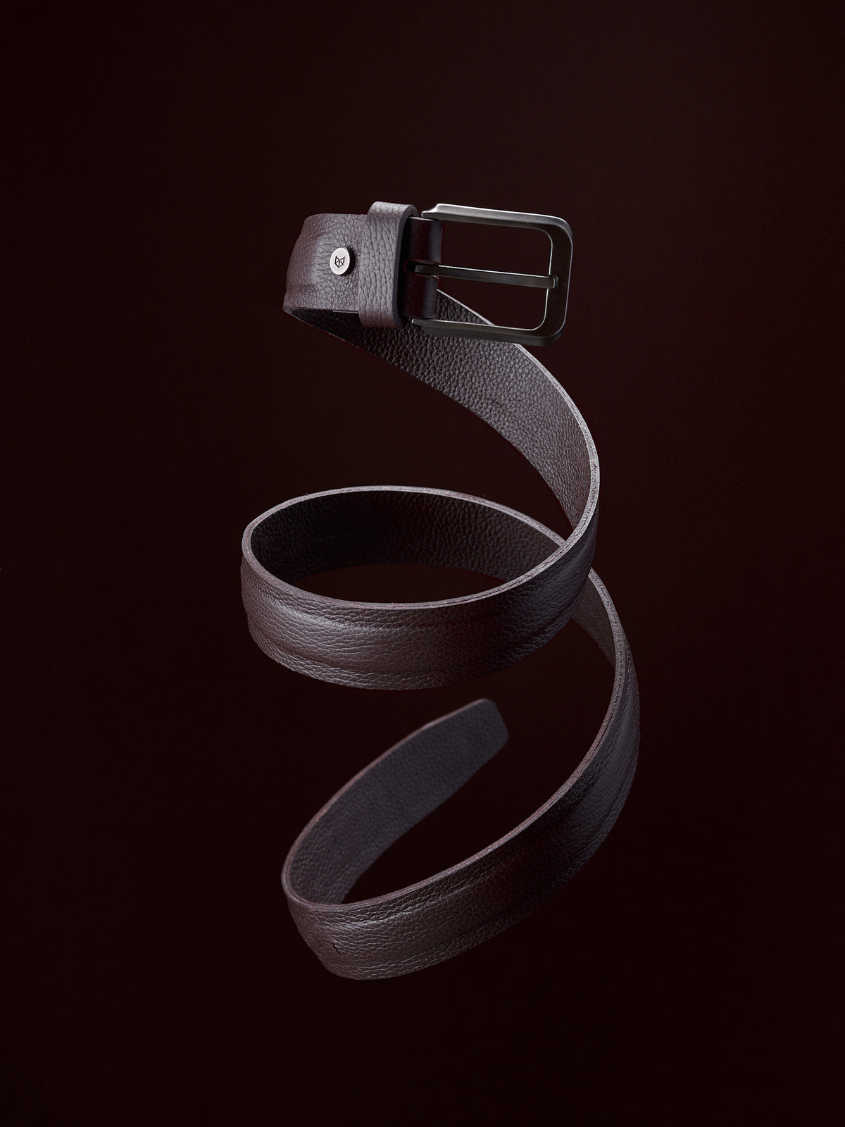 Belts for Men Dark Brown by Capra Leather