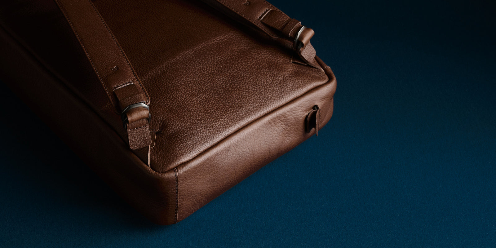 Leather Backpack Briefcase Combo Brown by Capra