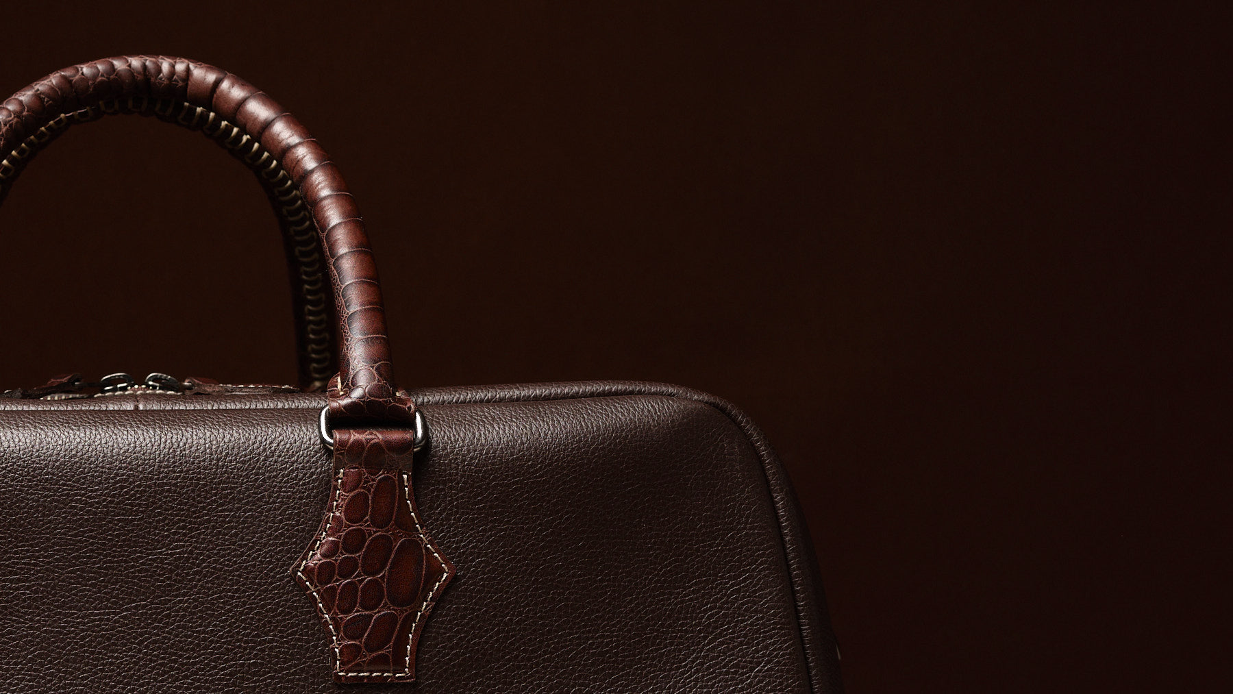 Limited Edition Leather Duffle Bag by Capra Leather