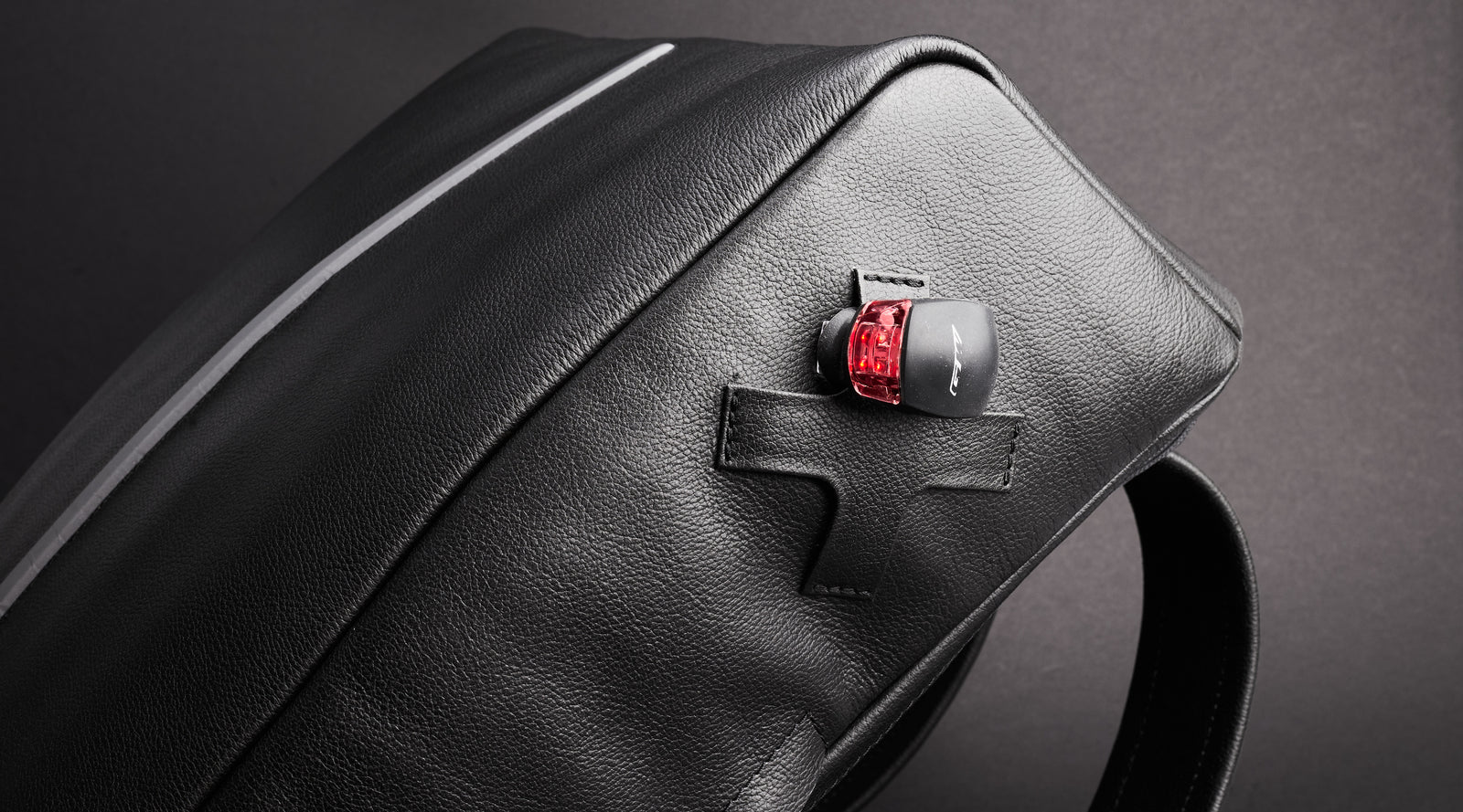 X loops. Oxye Bike Backpack by Capra Leather