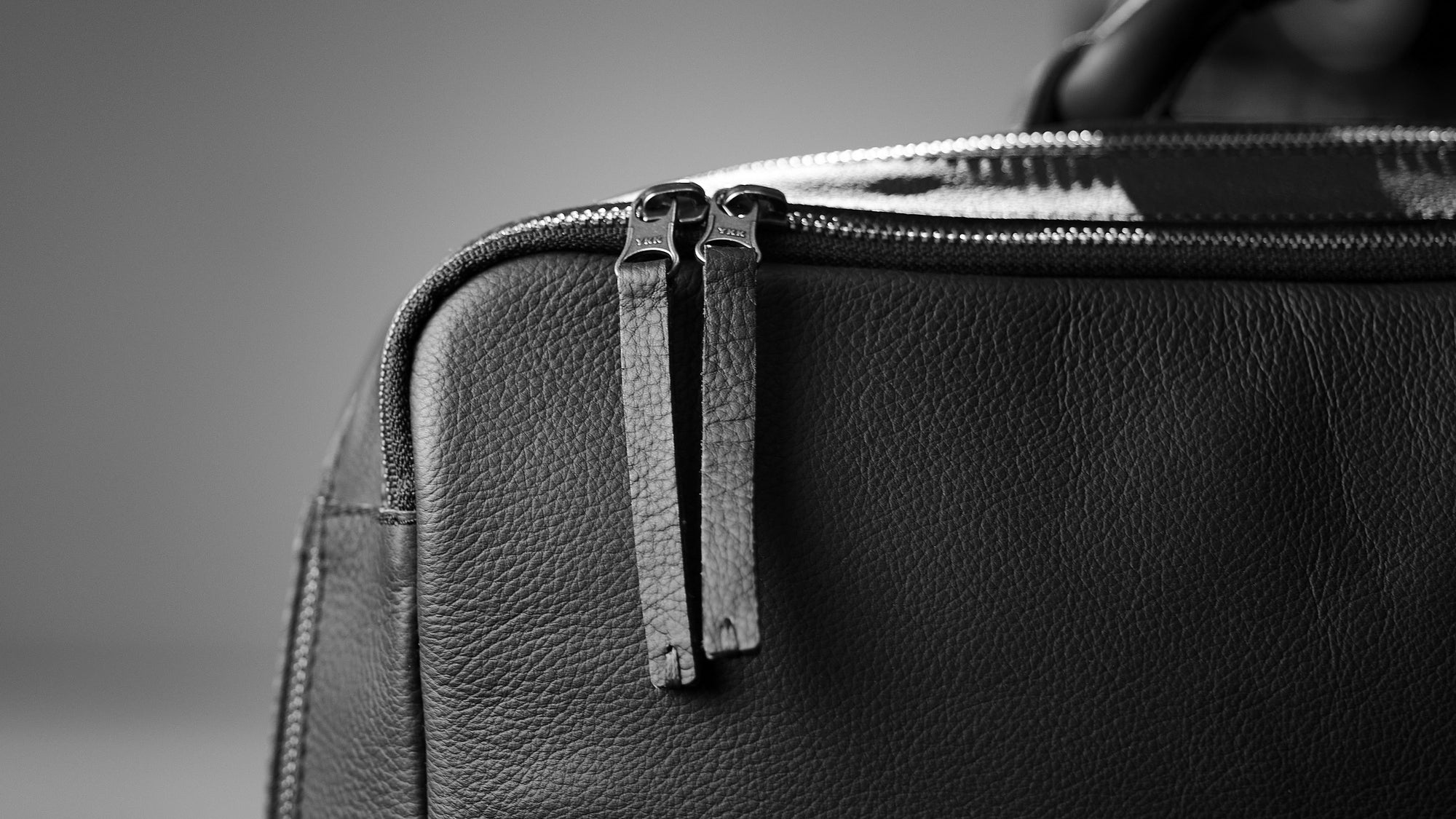 Polarity Weekender Duffle Bag Handmade Pull Tabs by Capra Leather