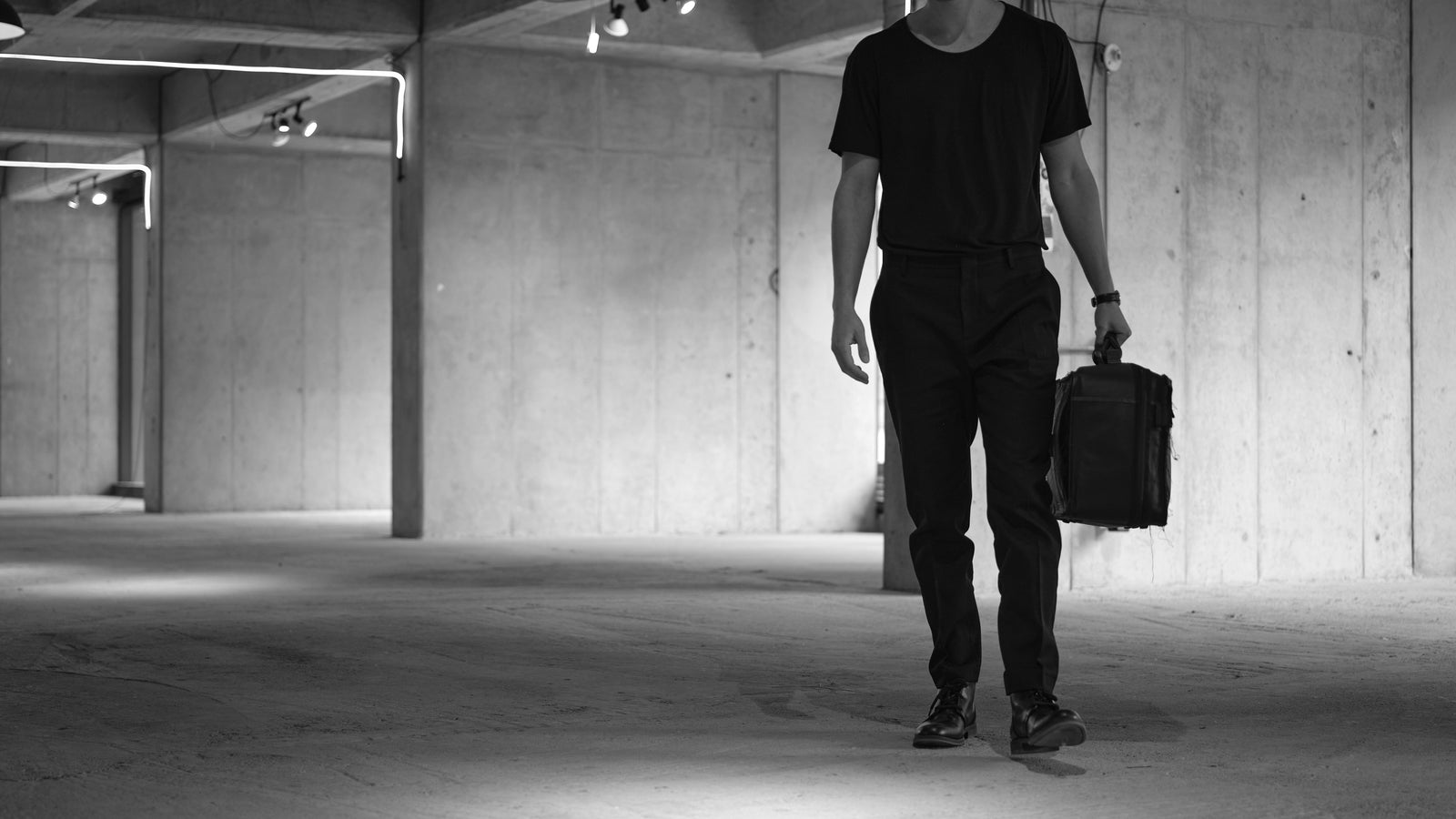 Mens weekender bag leather by Capra