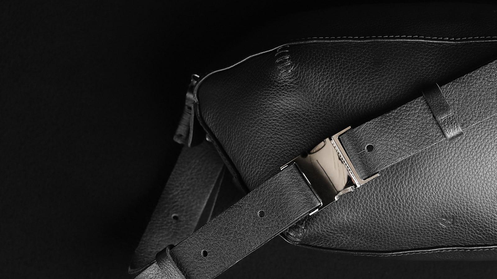 Single Strap Sling Bag by Capra Leather