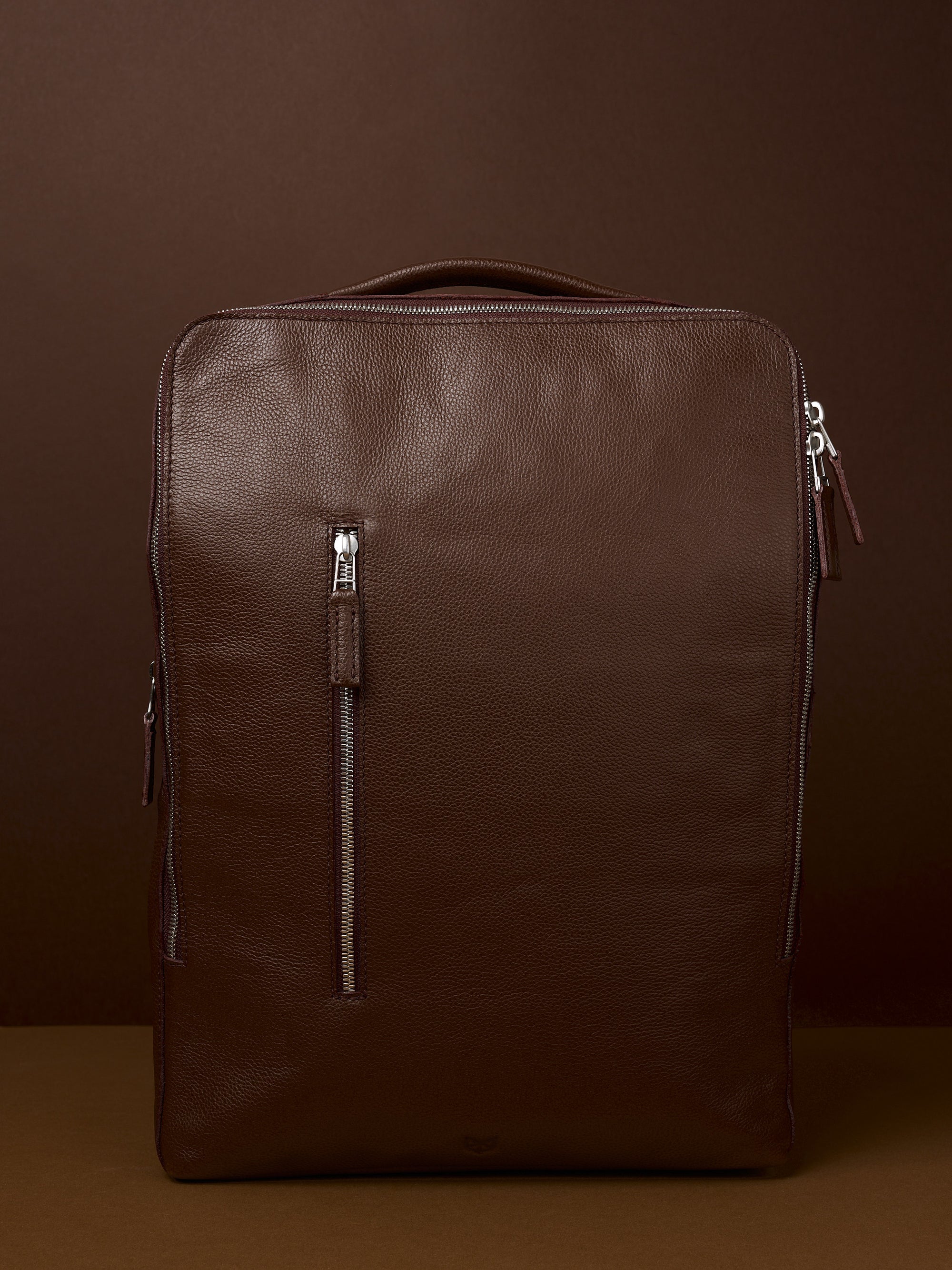 Saola Tech Backpack · Brown by Capra Leather