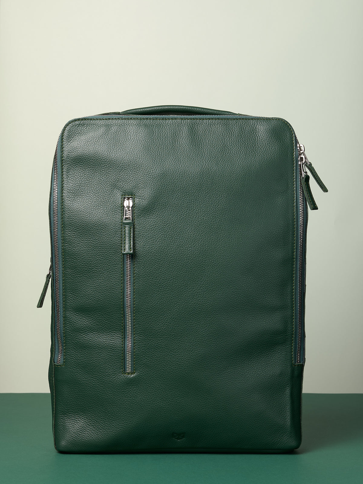 Suede and leather backpack made for men. Soft finish in leather. Comfortable and soft feeling. Leather accessories for men. Premium materials. Made in leather by Capra Leather.