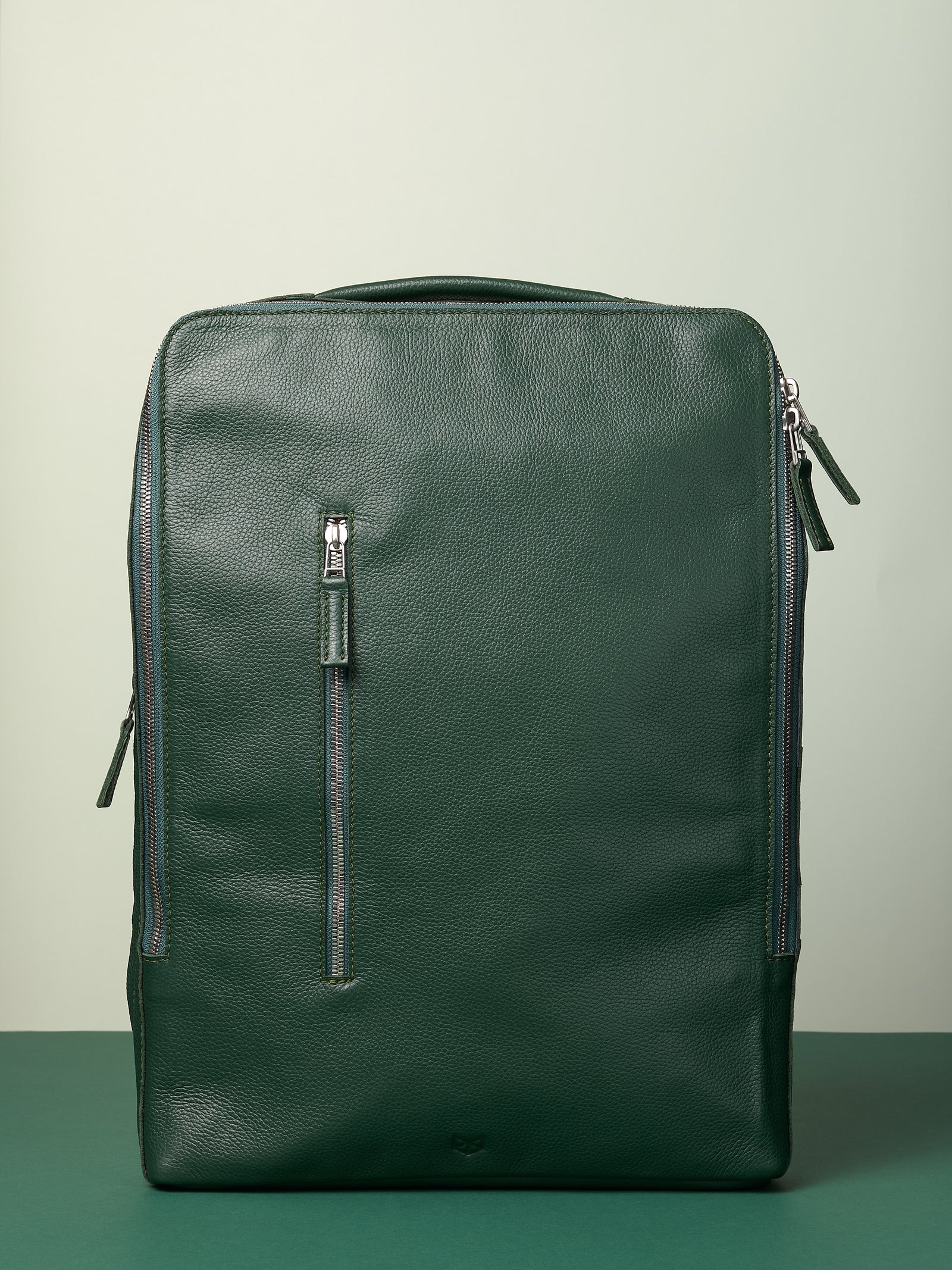 Suede and leather backpack made for men. Soft finish in leather. Comfortable and soft feeling. Leather accessories for men. Premium materials. Made in leather by Capra Leather.