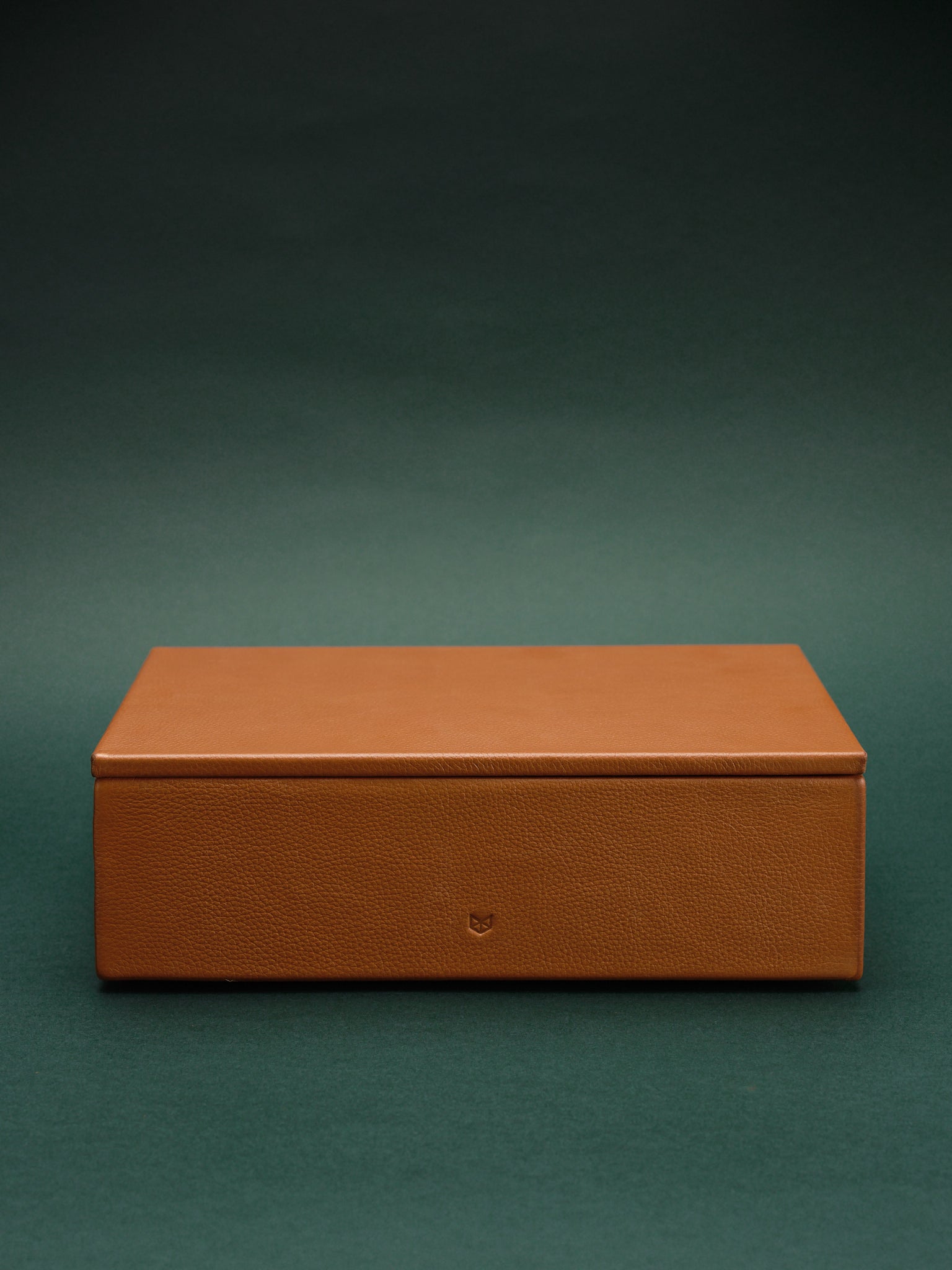 Sturdy Hard Case. Leather Watch Case. Men's Watch Box Tan by Capra Leather