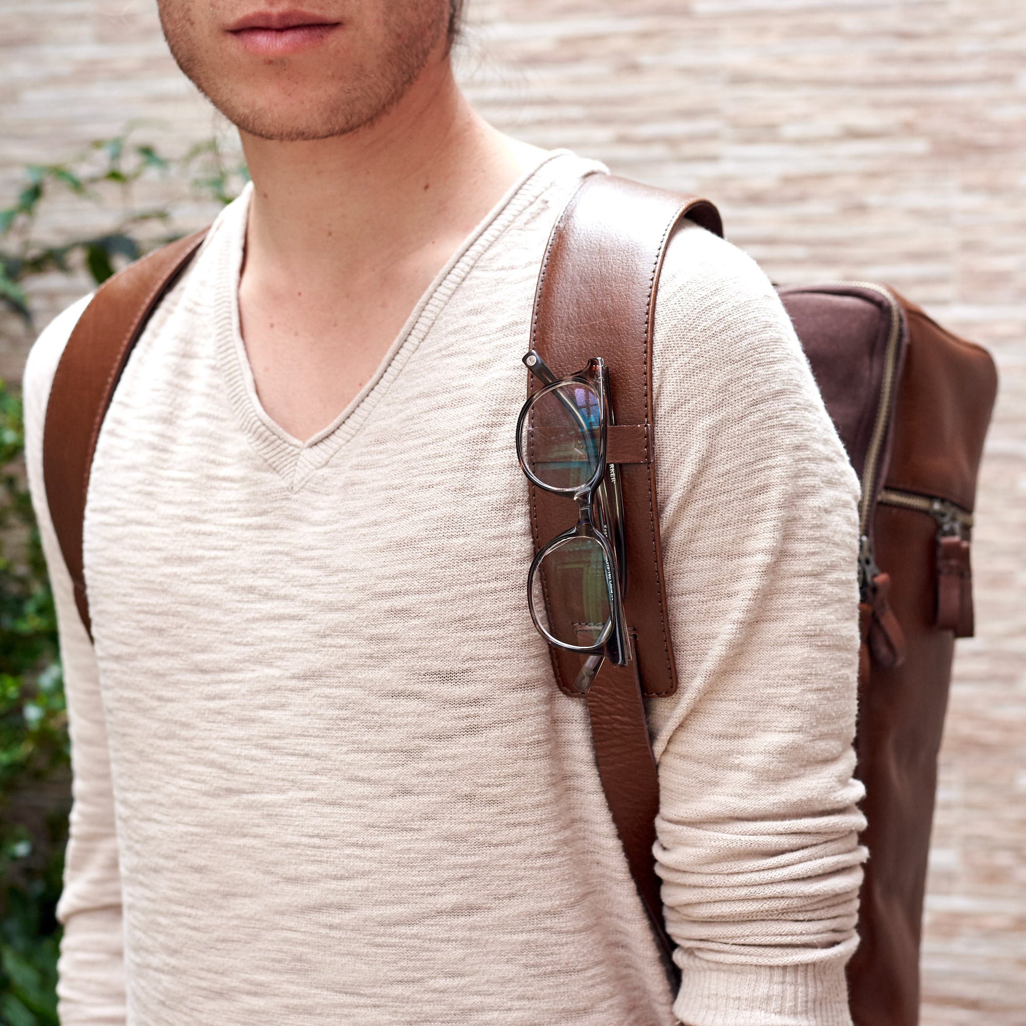 best backpack for travel brown by capra leather