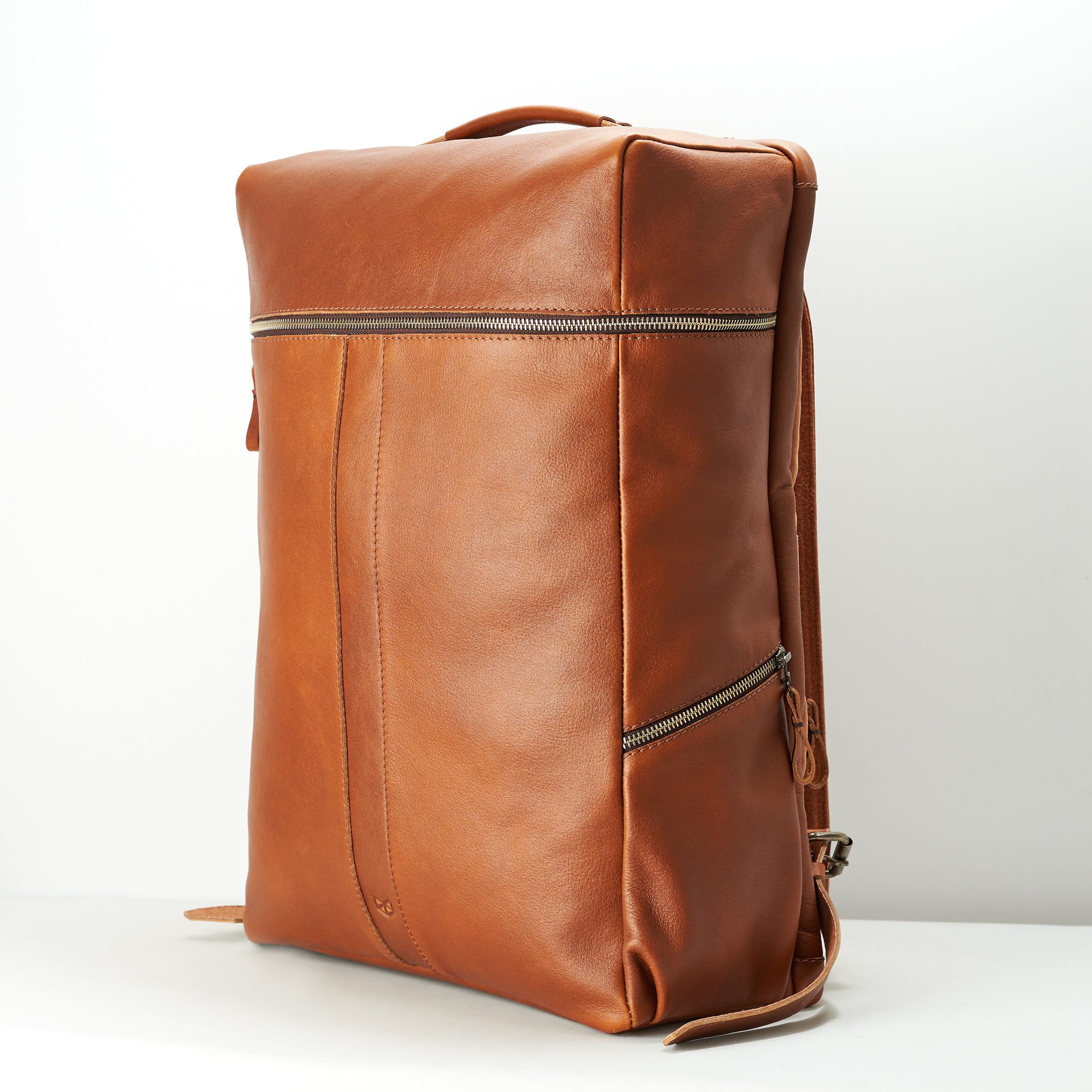 designer backpacks for men tan by capra leather