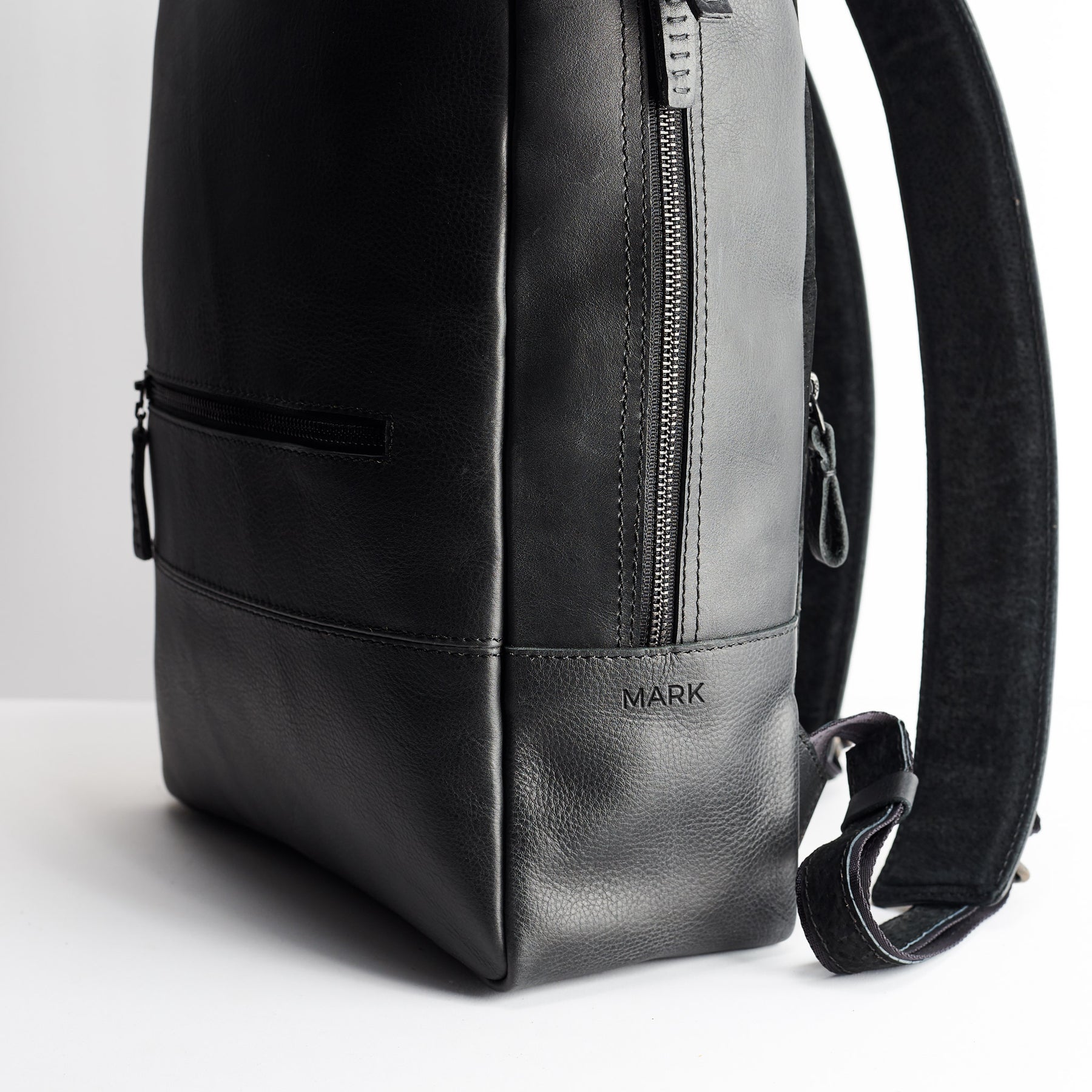 Bisonte Laptop Backpack · Black by Capra Leather