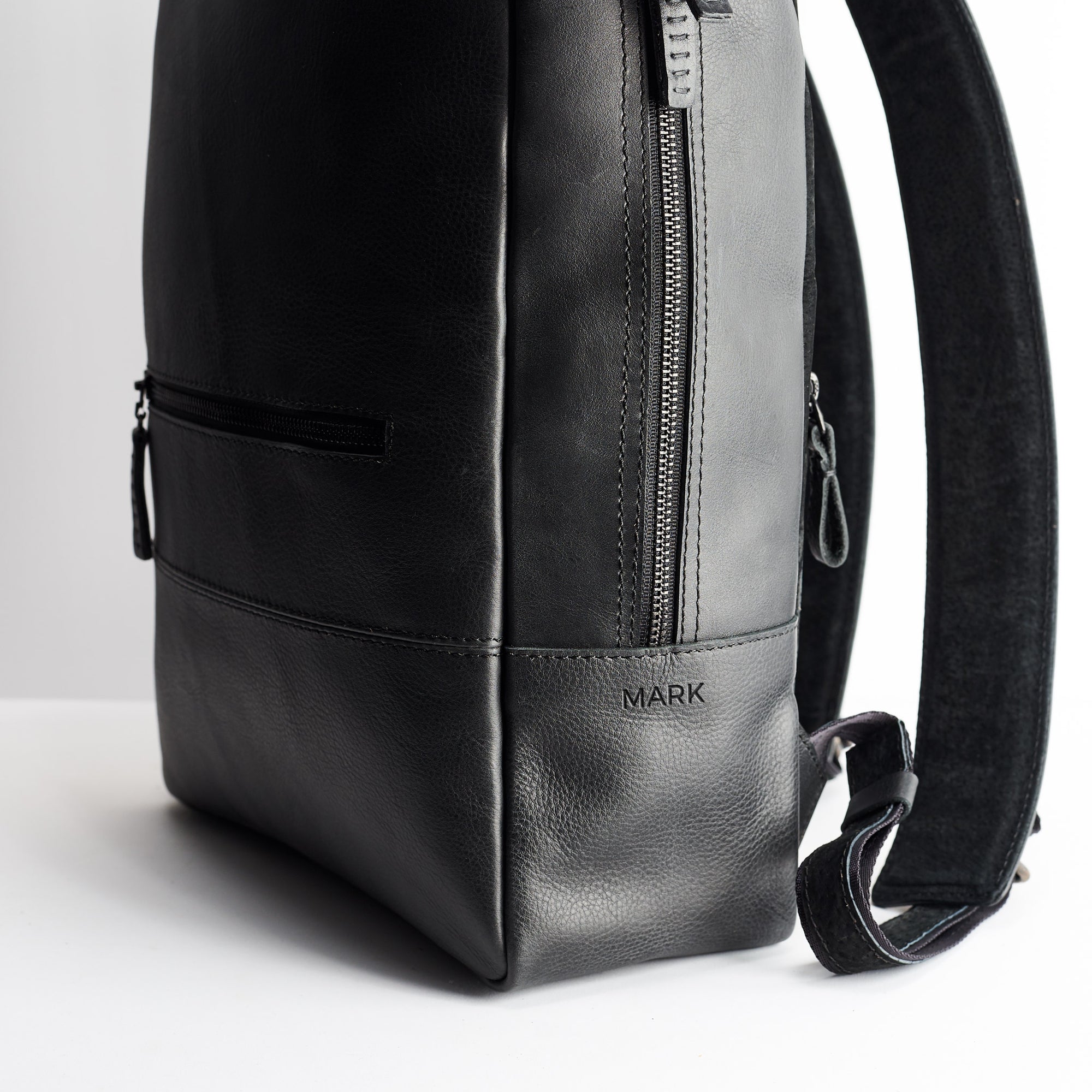 custom backpacks bisonte laptop backpack black by capra leather