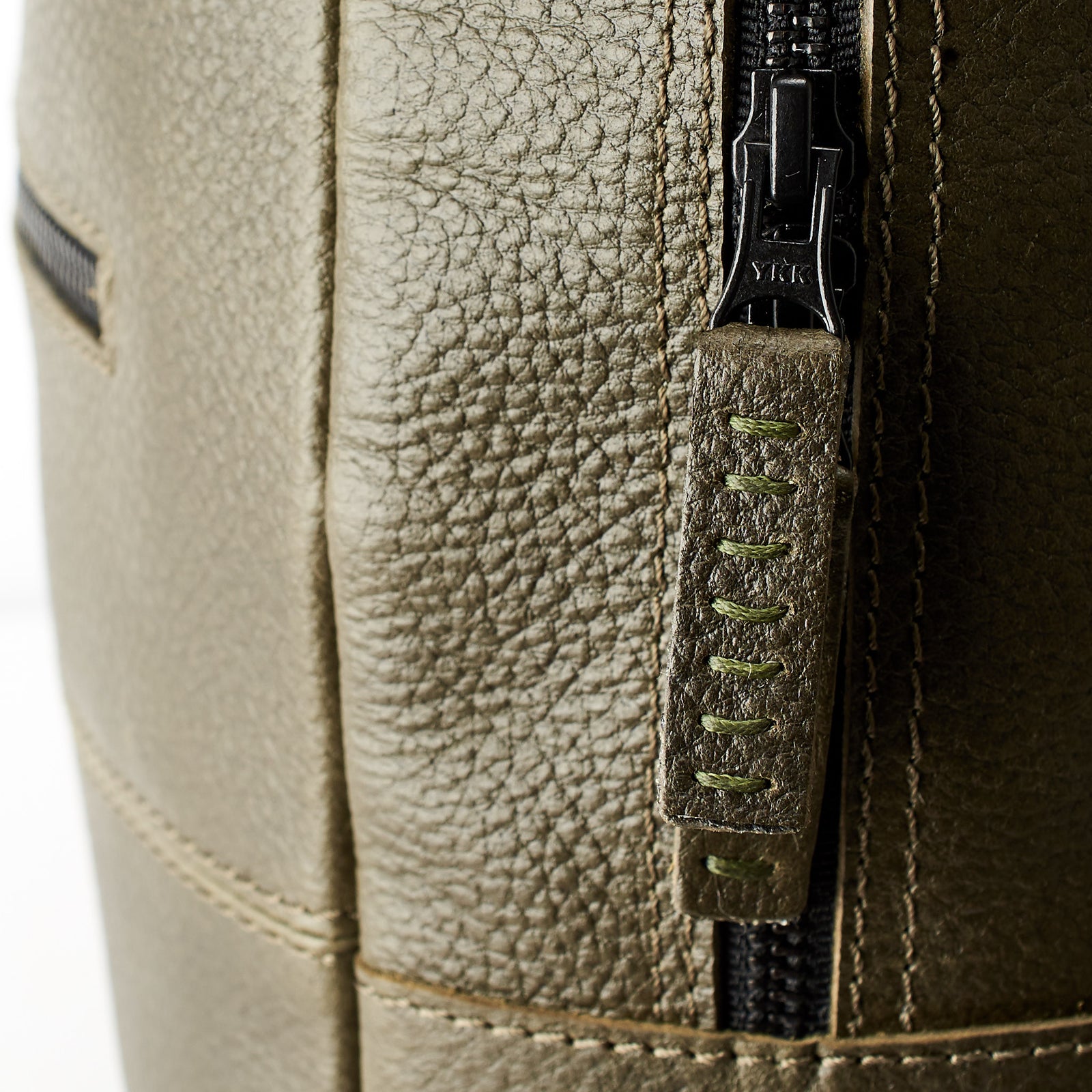 backpack for men green by capra leather