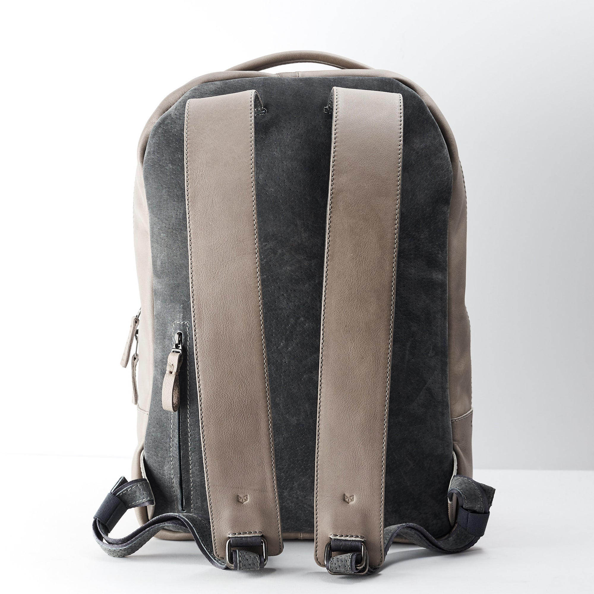 capra leather bisonte backpack Bisonte Laptop Backpack · Grey by Capra Leather