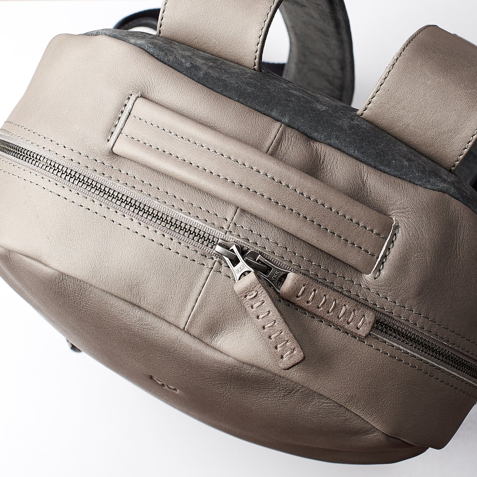 backpacks for college grey by capra leather